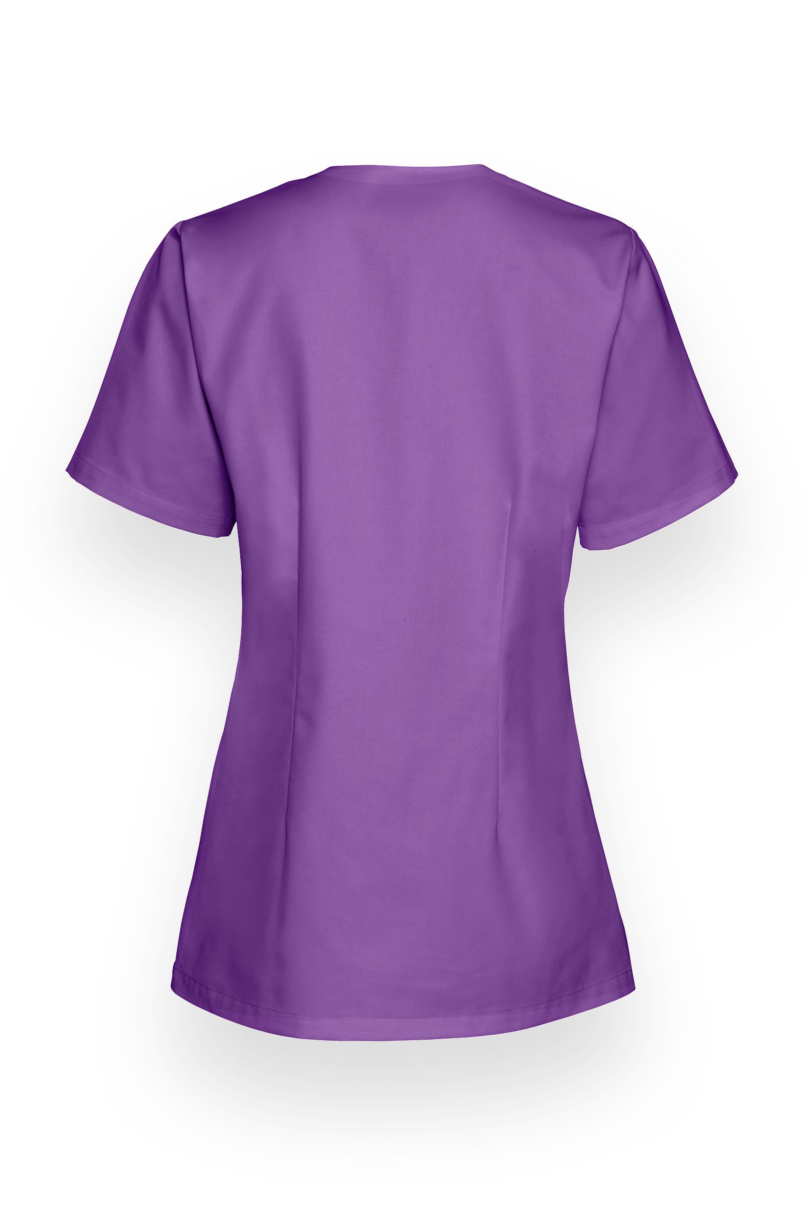 Schlupfkasack Damen - V-Ausschnitt viola, Vue de dos