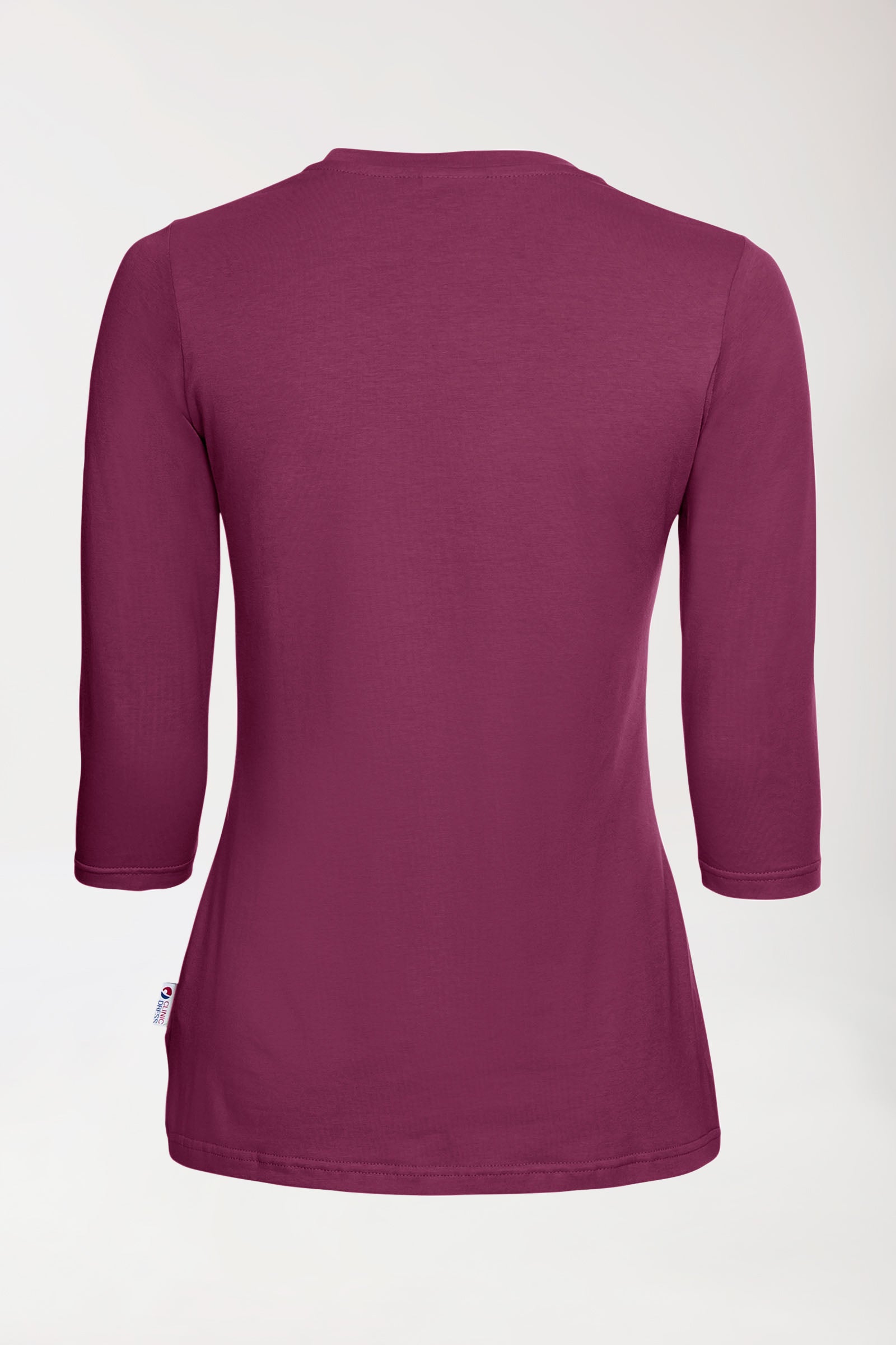 CORE Shirt Damen - 3/4 Arm berry, Rückansicht