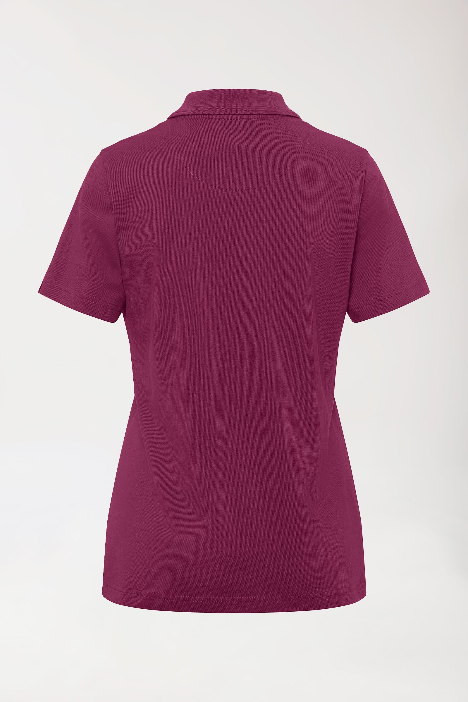 COMFY FLEX Stretch Shirt Damen - Polokragen berry, Vue de dos