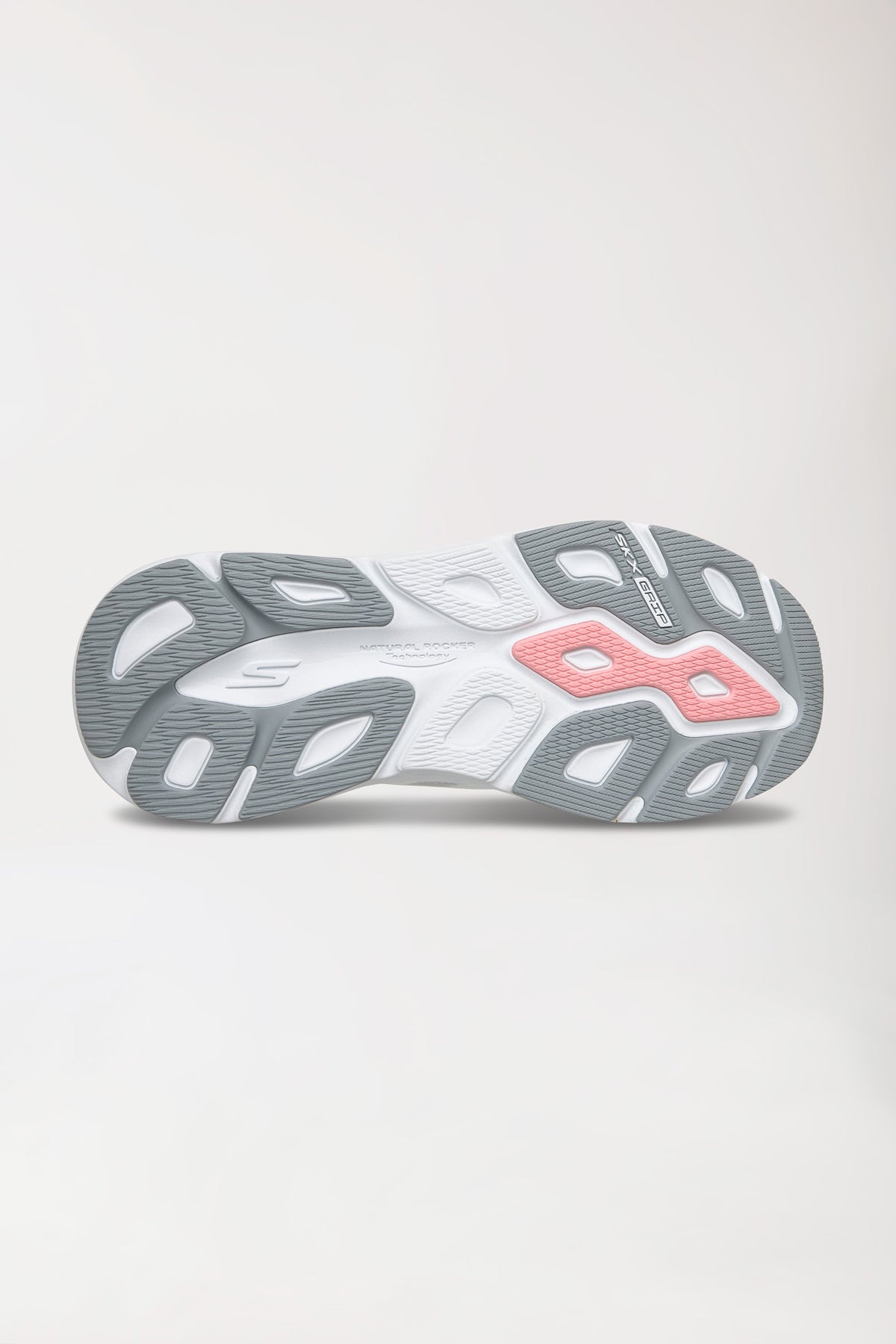 Damen Sneaker weiss/rosa, Rückansicht