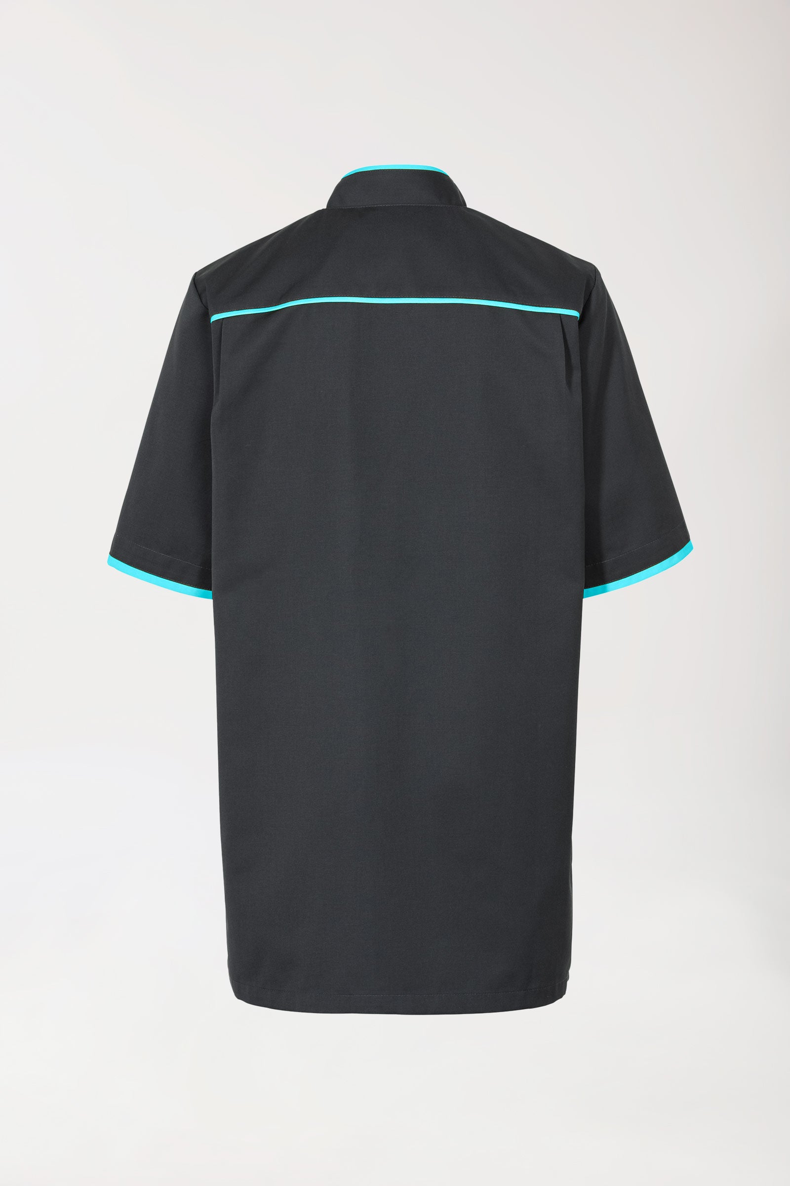 Longkasack Anthrazit Türkis Herren