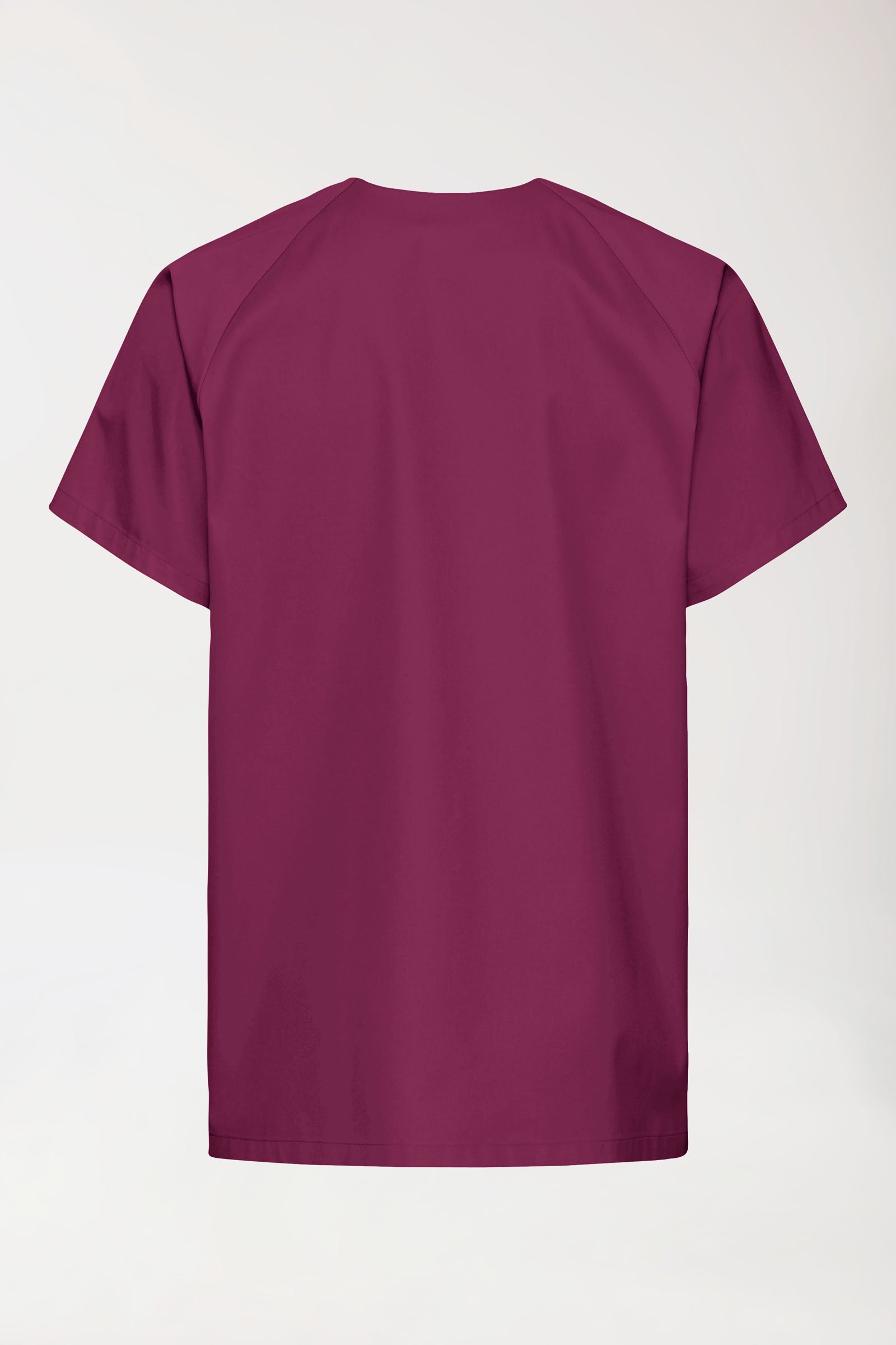 DER Kasack-Kasack Herren - durchgeknöpft berry, Vue de dos