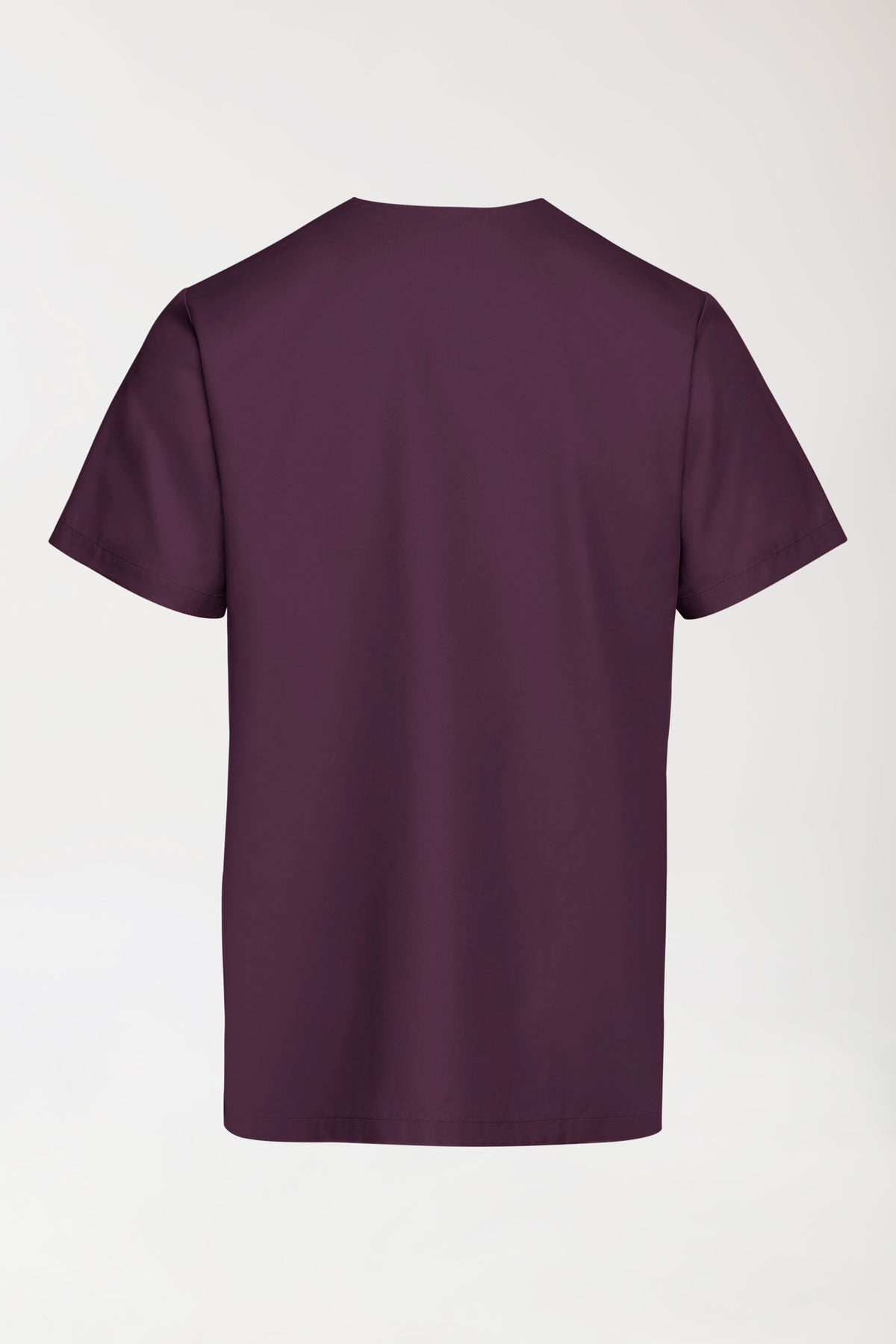 TENCEL™ Schlupfkasack Herren - V-Ausschnitt black berry, Vue de dos