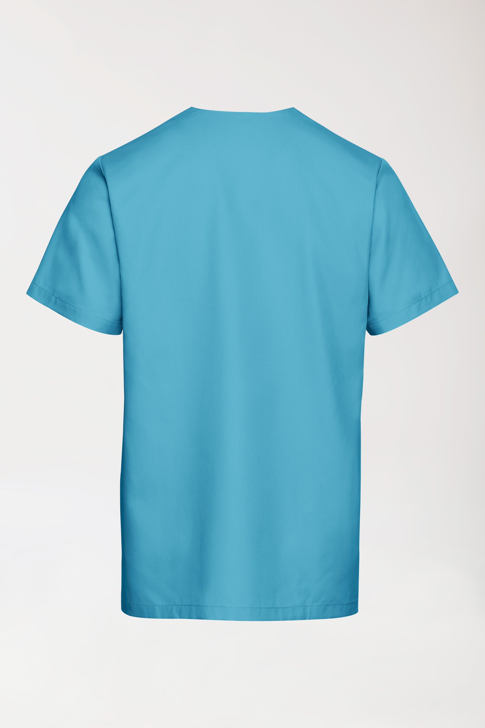 TENCEL™ Schlupfkasack Herren - V-Ausschnitt dark türkis, Vue de dos