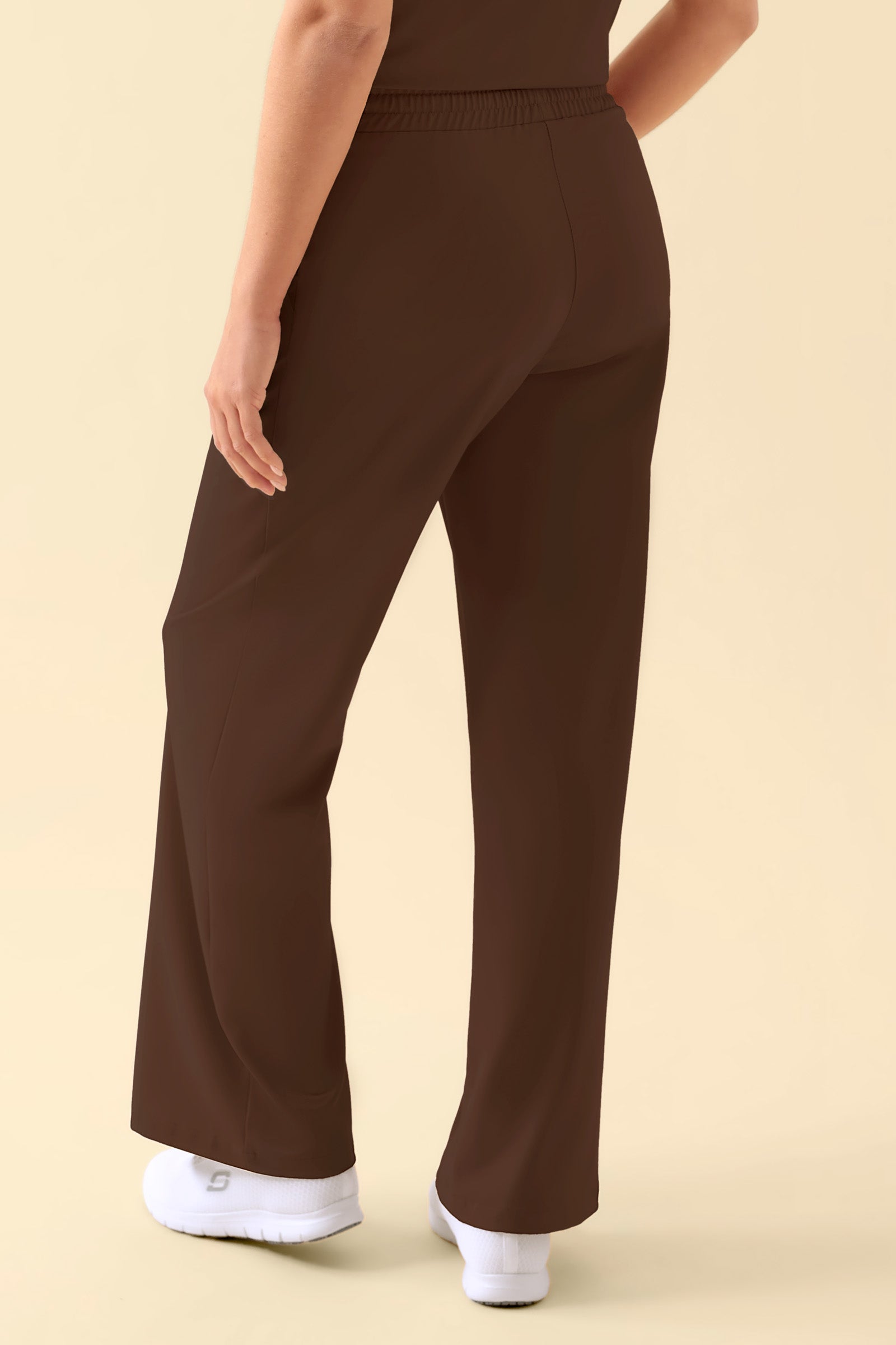 KAERE Hose Damen - weites Bein coffee, Vue de dos
