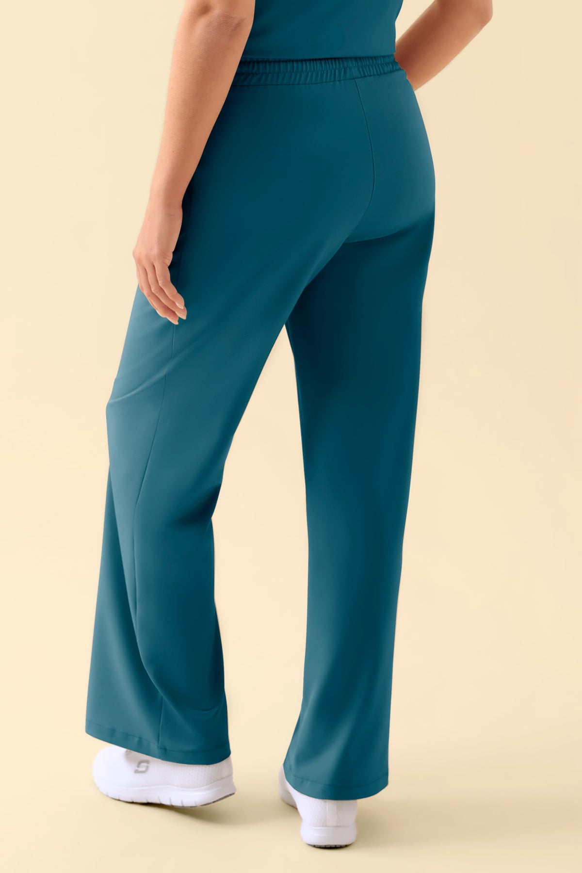 KAERE Hose Damen - weites Bein petrol, Vue de dos