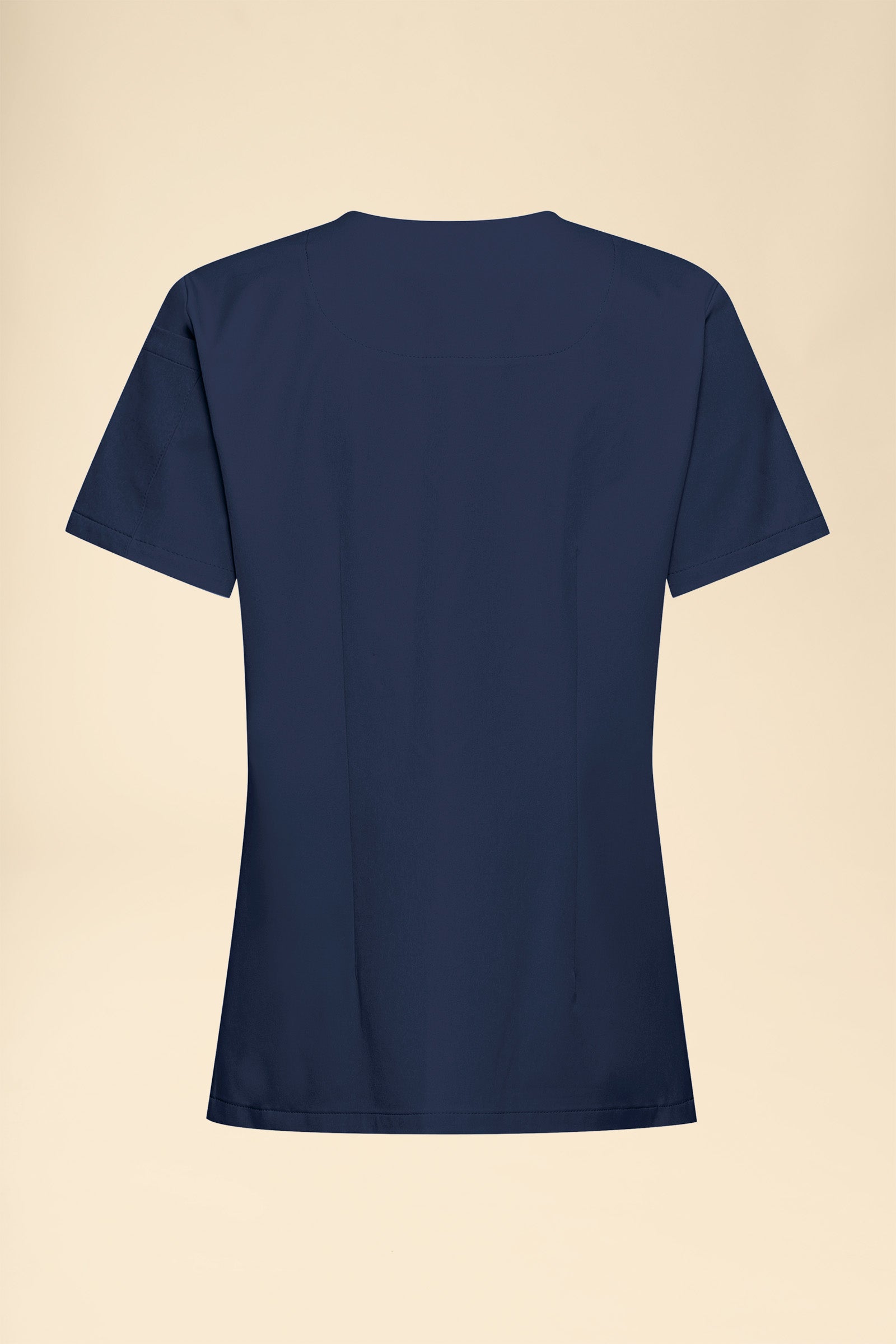 KAERE Schlupfkasack Damen - V-Ausschnitt navy, Vue de dos