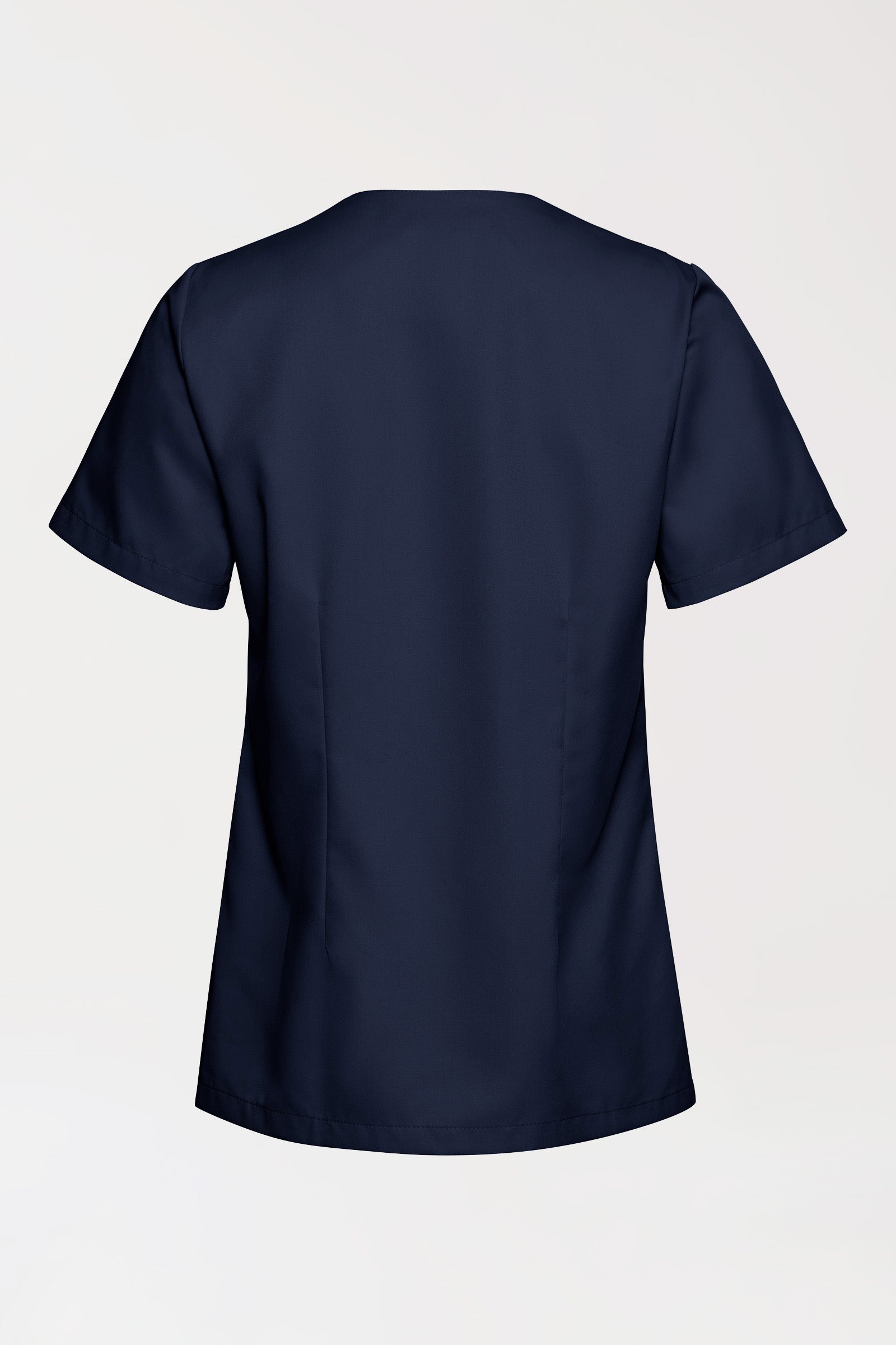 TENCEL™ Schlupfkasack Damen - V-Ausschnitt navy, Vue de dos