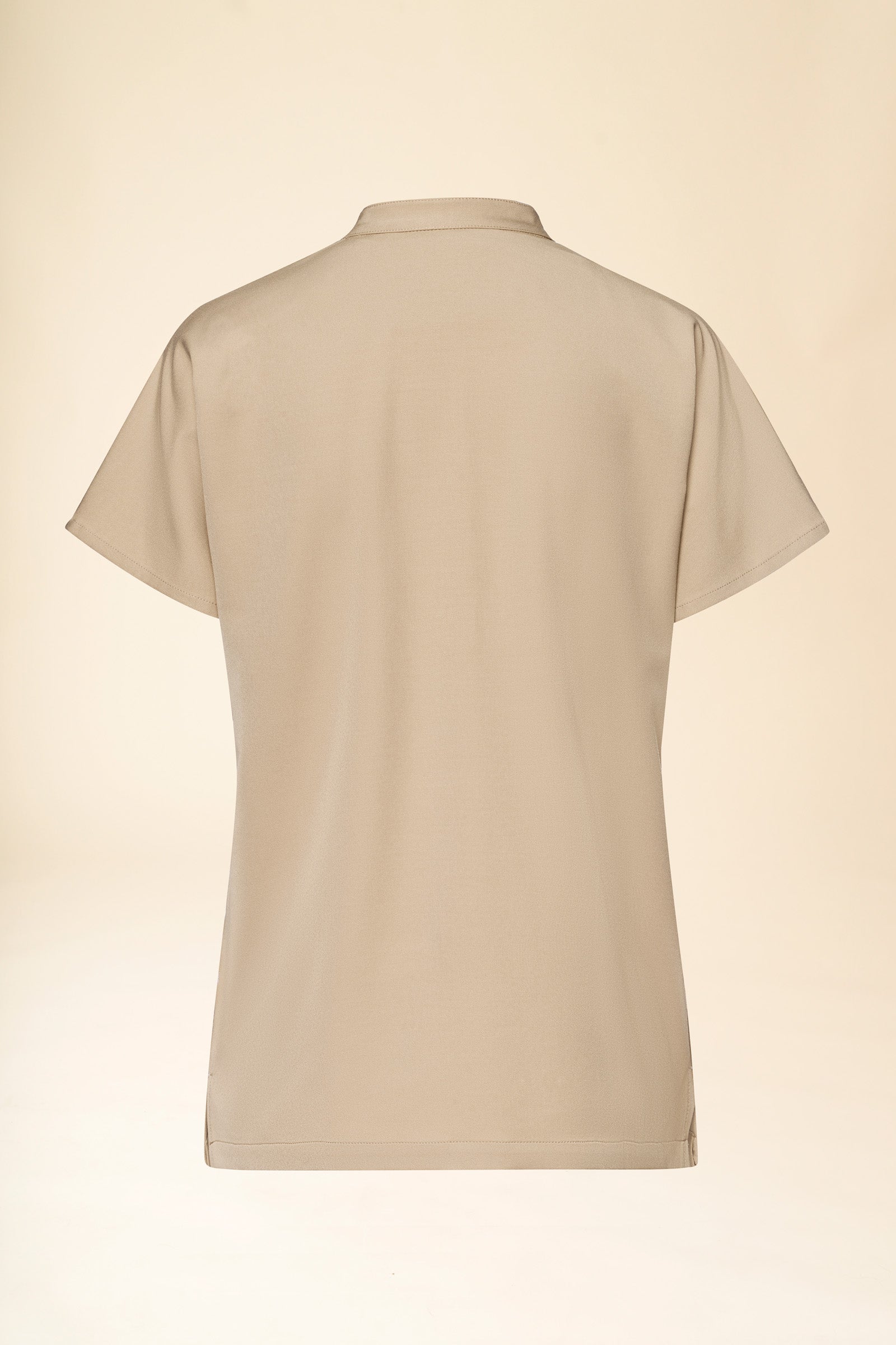 KAERE Schlupfkasack Damen - Stehkragen sand, Vue de dos