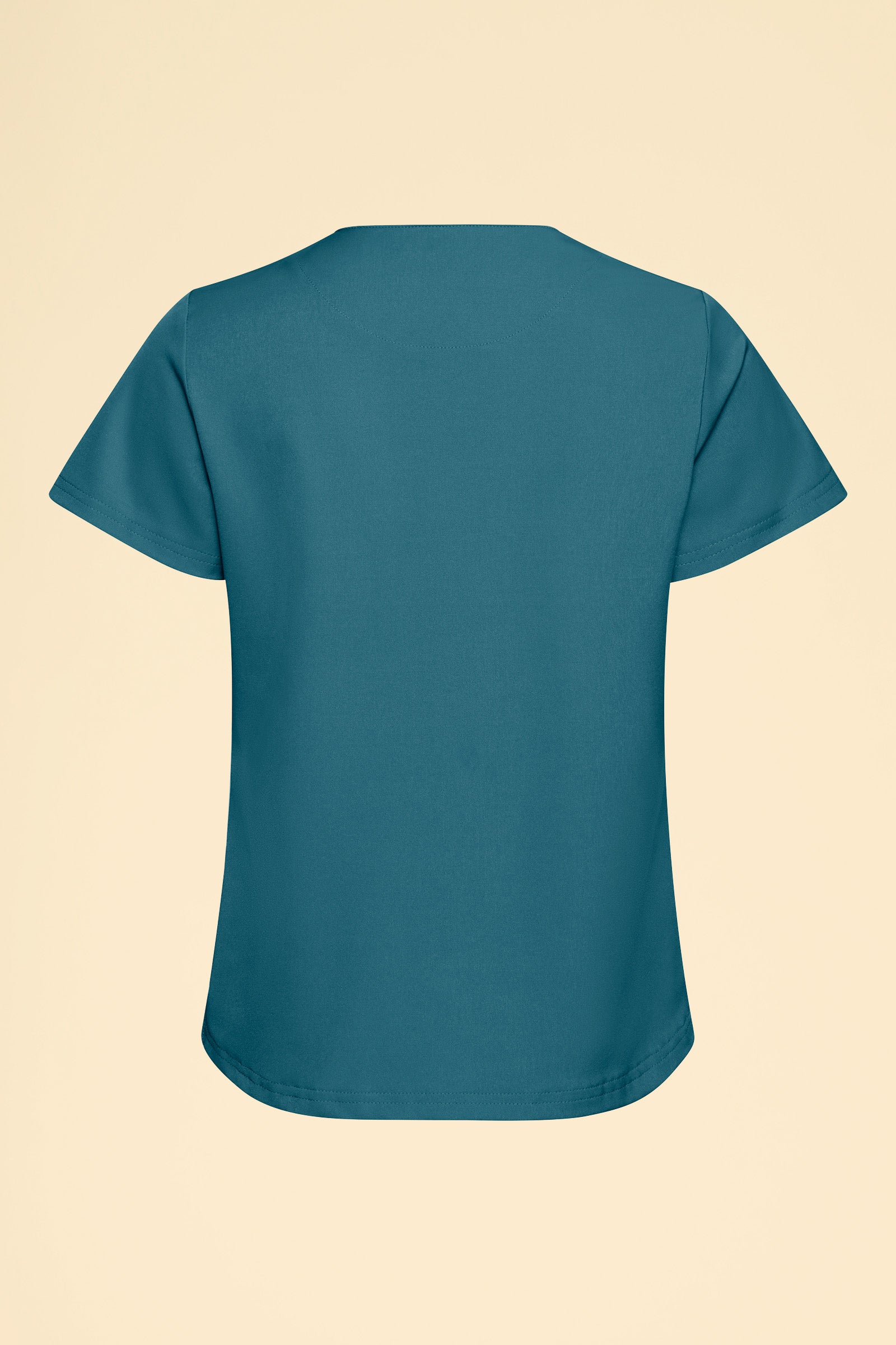KAERE Shirt Damen - Rundhalsausschnitt petrol, Vue de dos