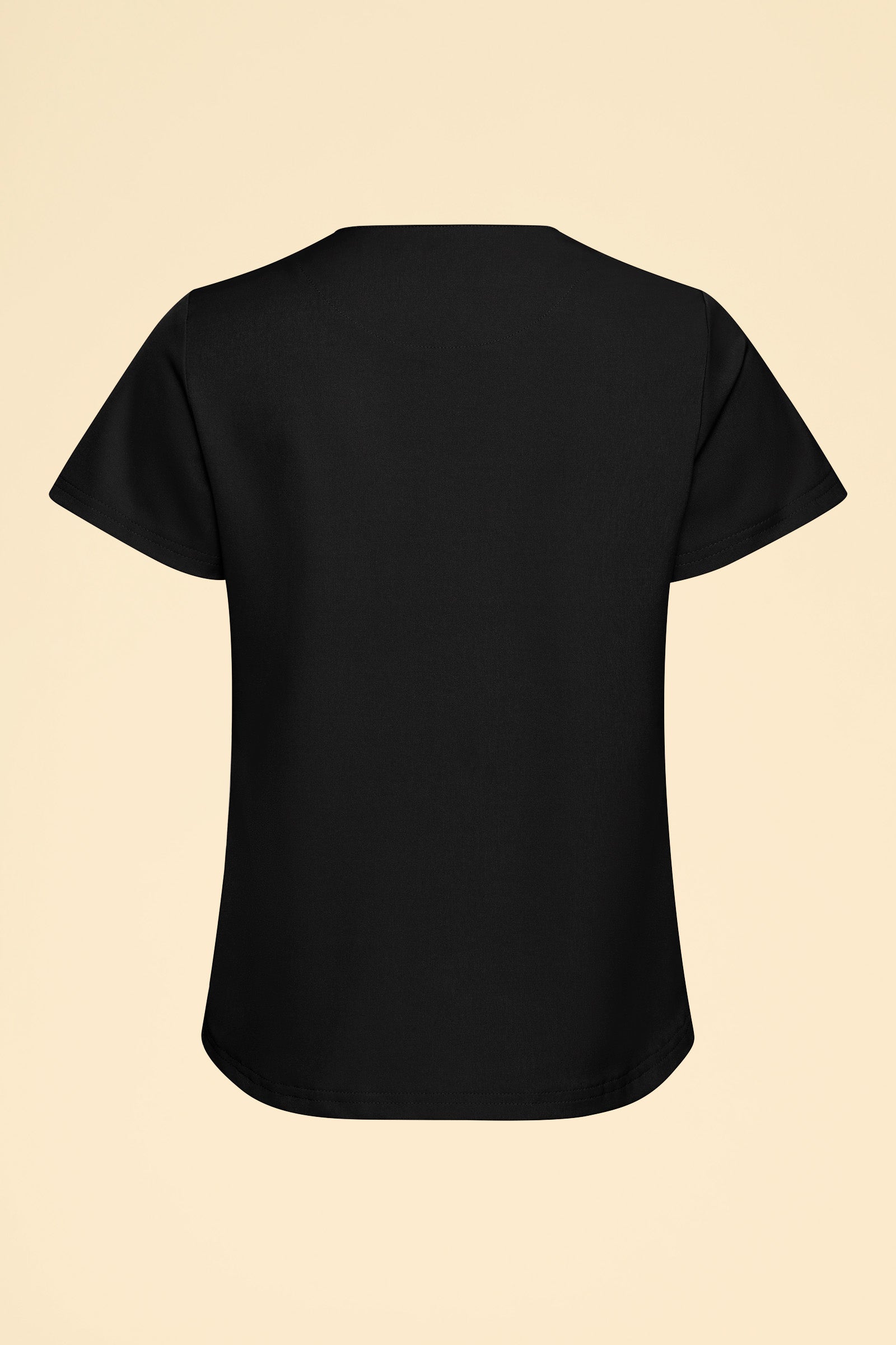 KAERE Shirt Damen - Rundhalsausschnitt schwarz, Vue de dos