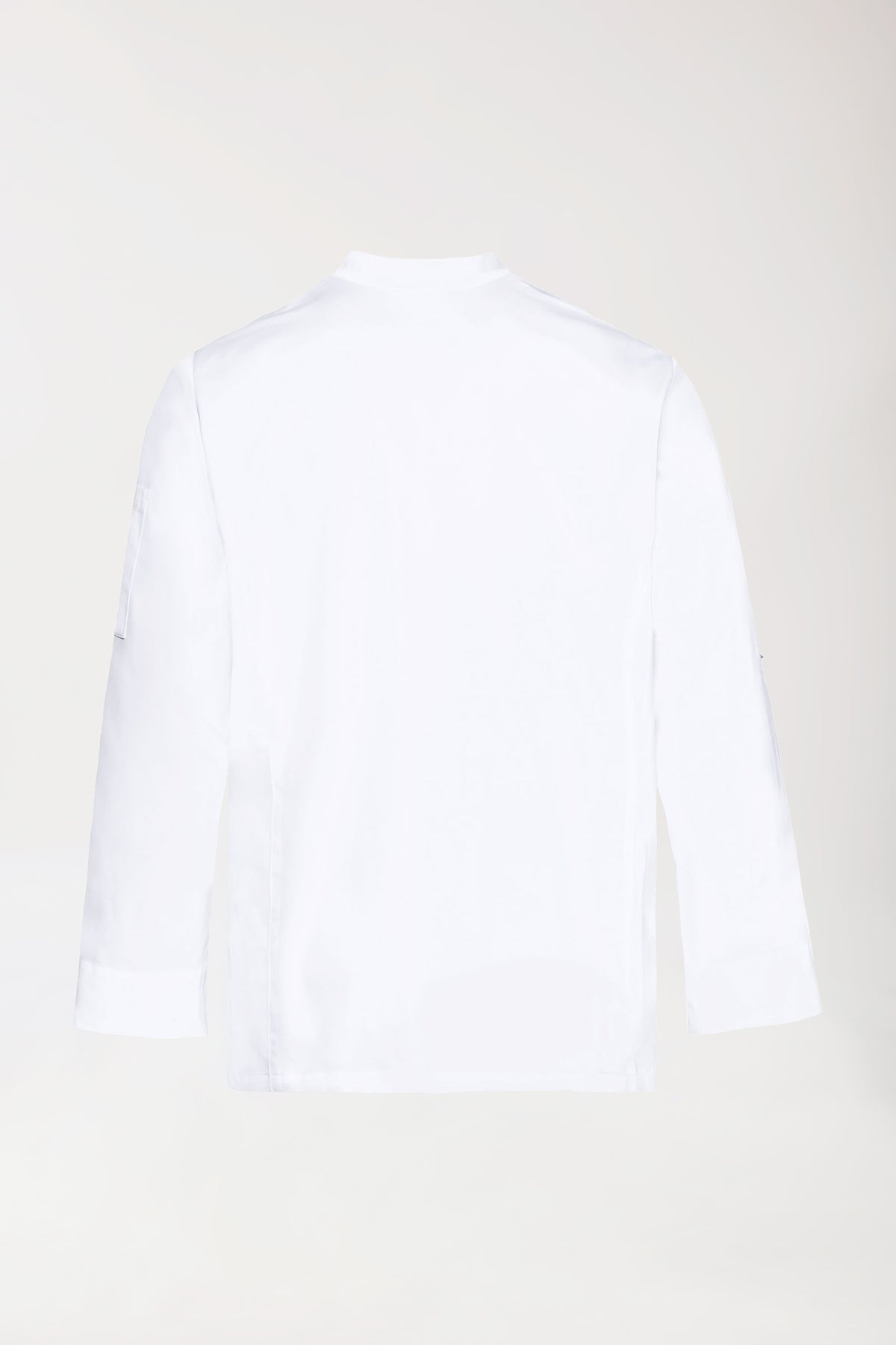 Gastro Kochjacke Herren - 1/1 Arm weiss, Rückansicht