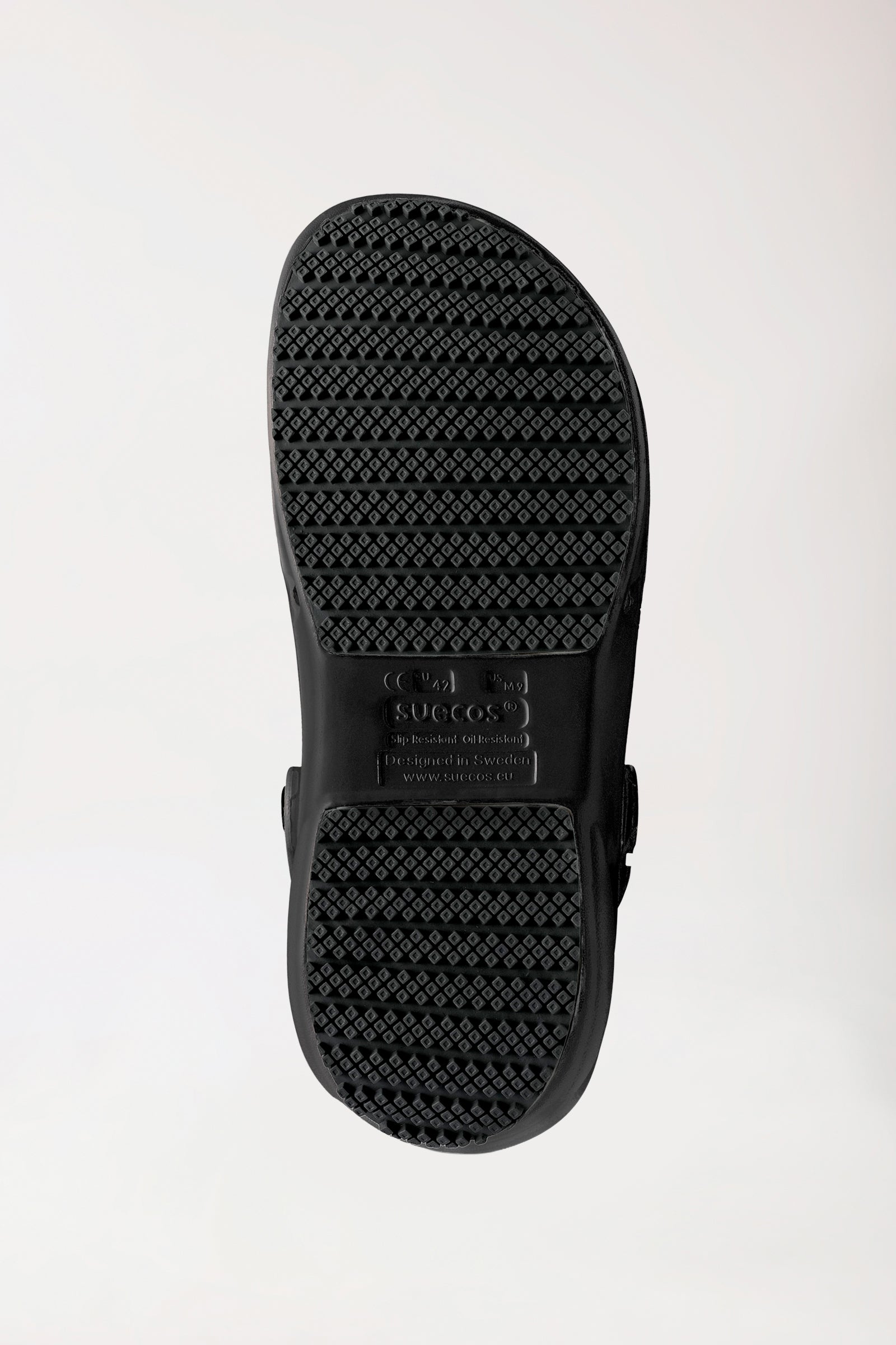 Berufs-Clog Schwarz suecos Unisex schwarz, Rückansicht