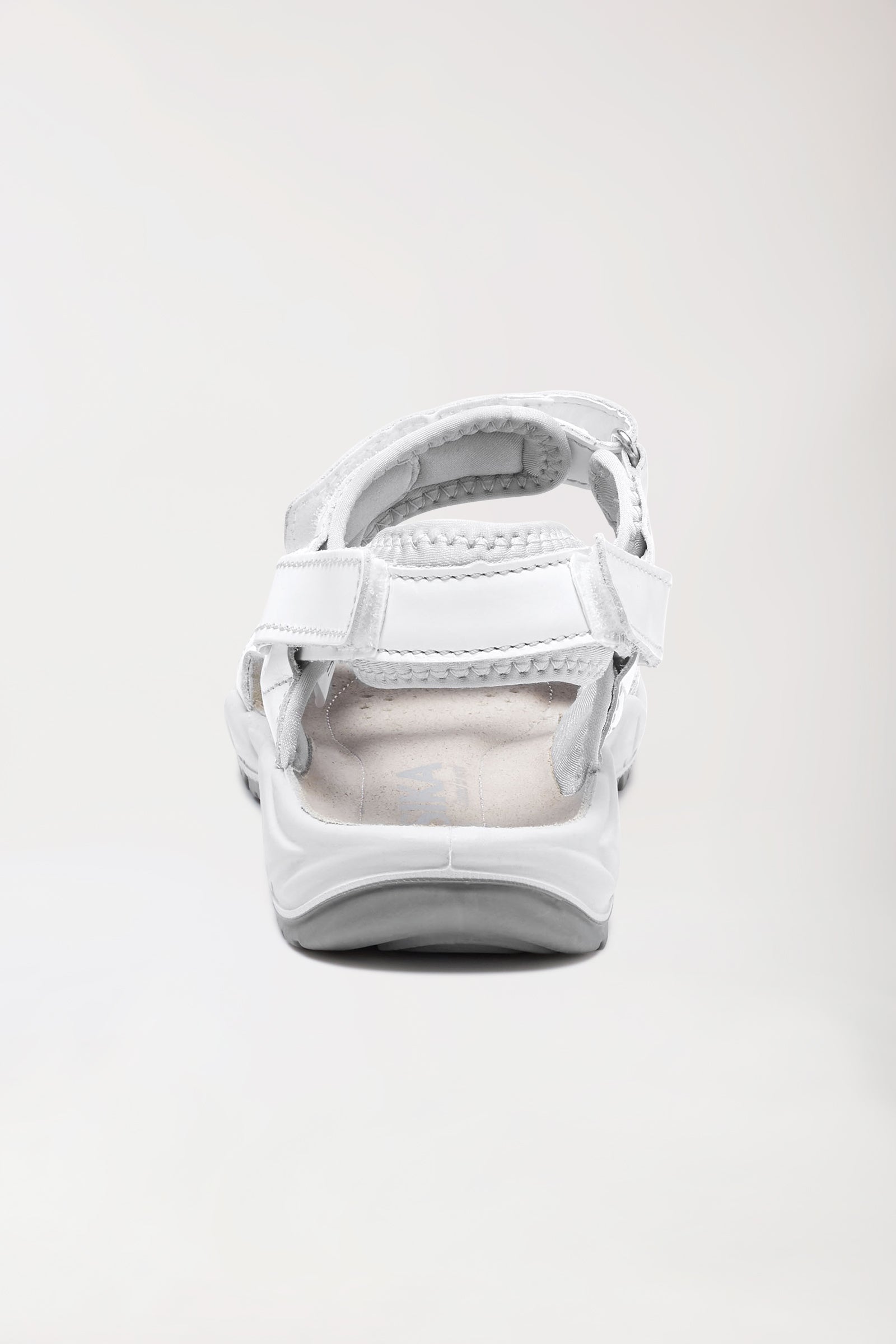 Sandale Weiss Unisex, Rückansicht