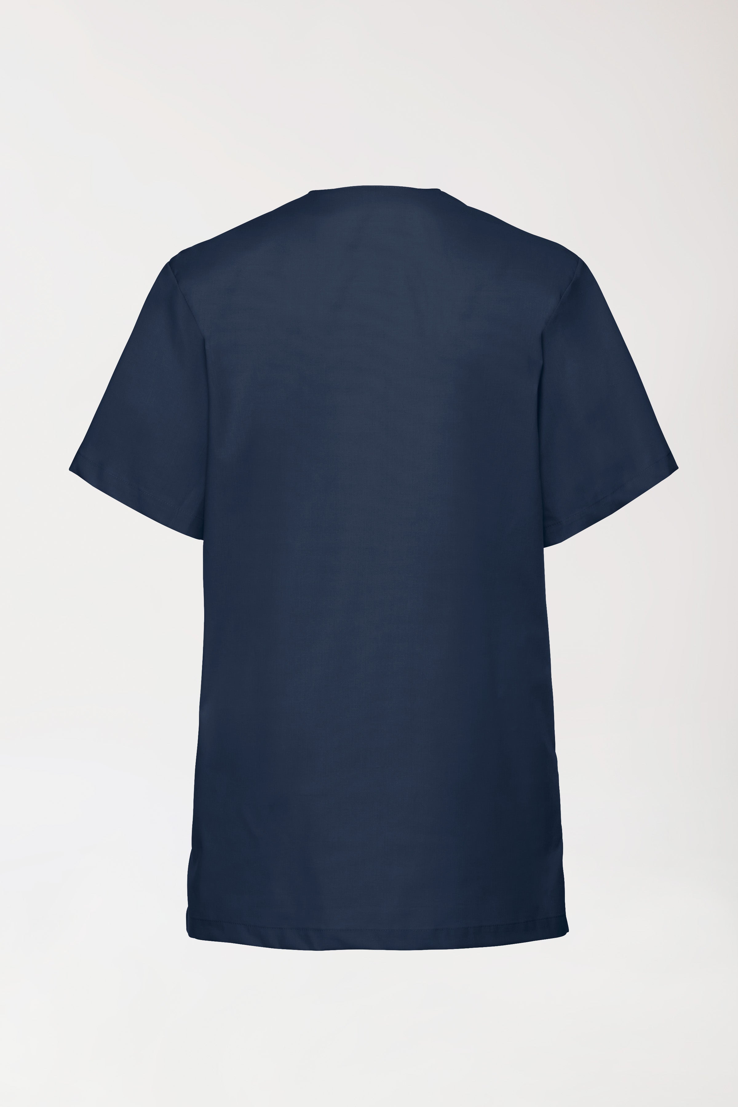 Stretch Schlupfkasack Unisex - V-Ausschnitt navy, Vue de dos