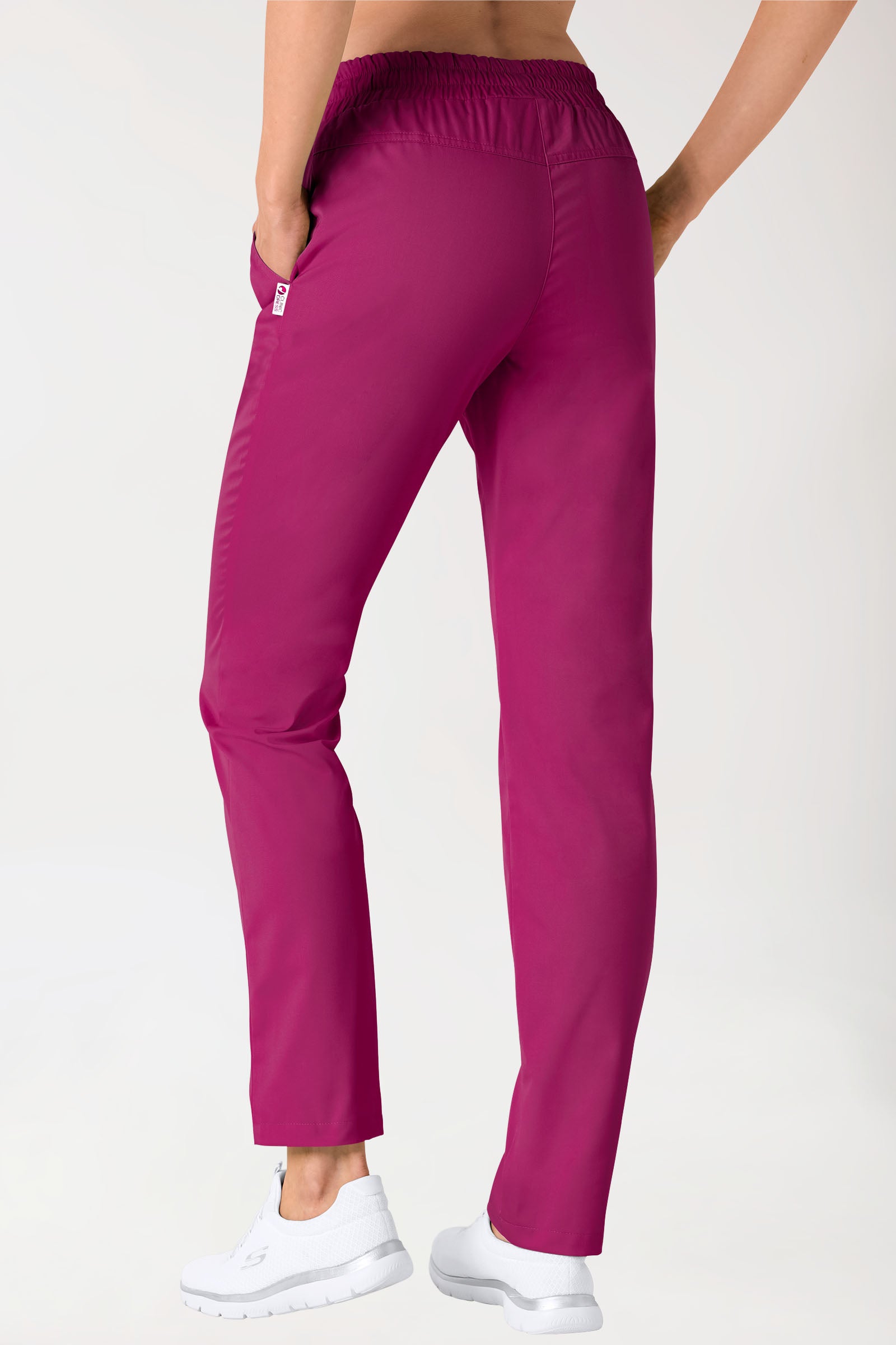 CORE Hose Unisex - hoher Bund berry