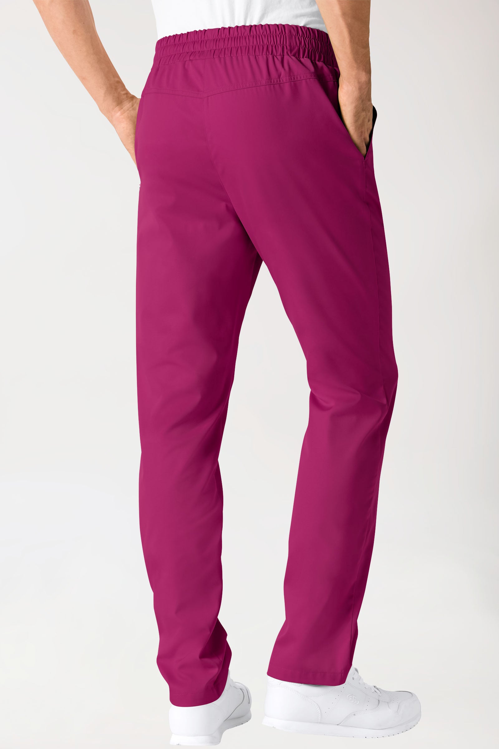 CORE Hose Unisex - hoher Bund berry, Vue de dos