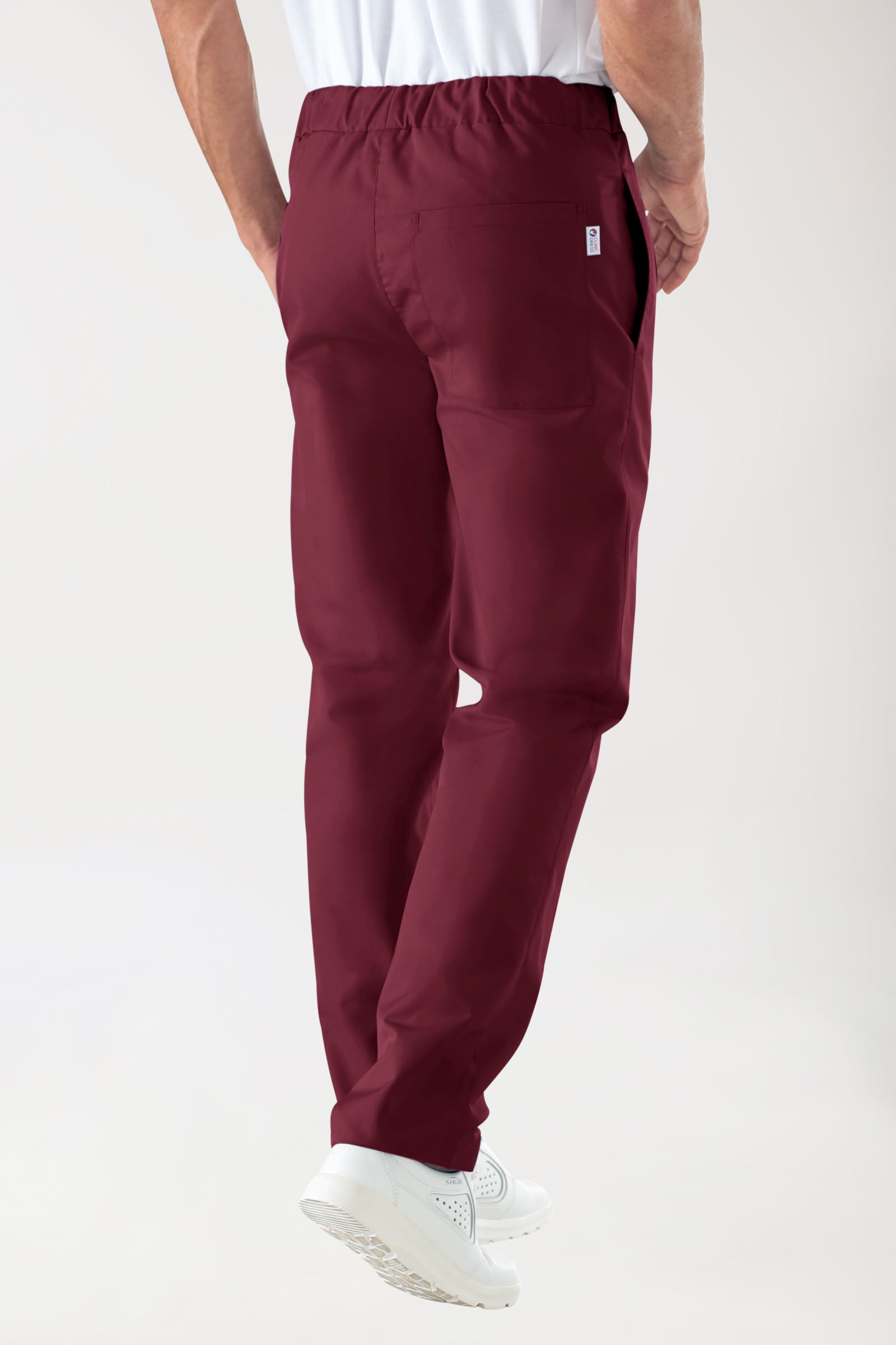 JUST STRONG Hose Unisex - Gummibund bordeaux