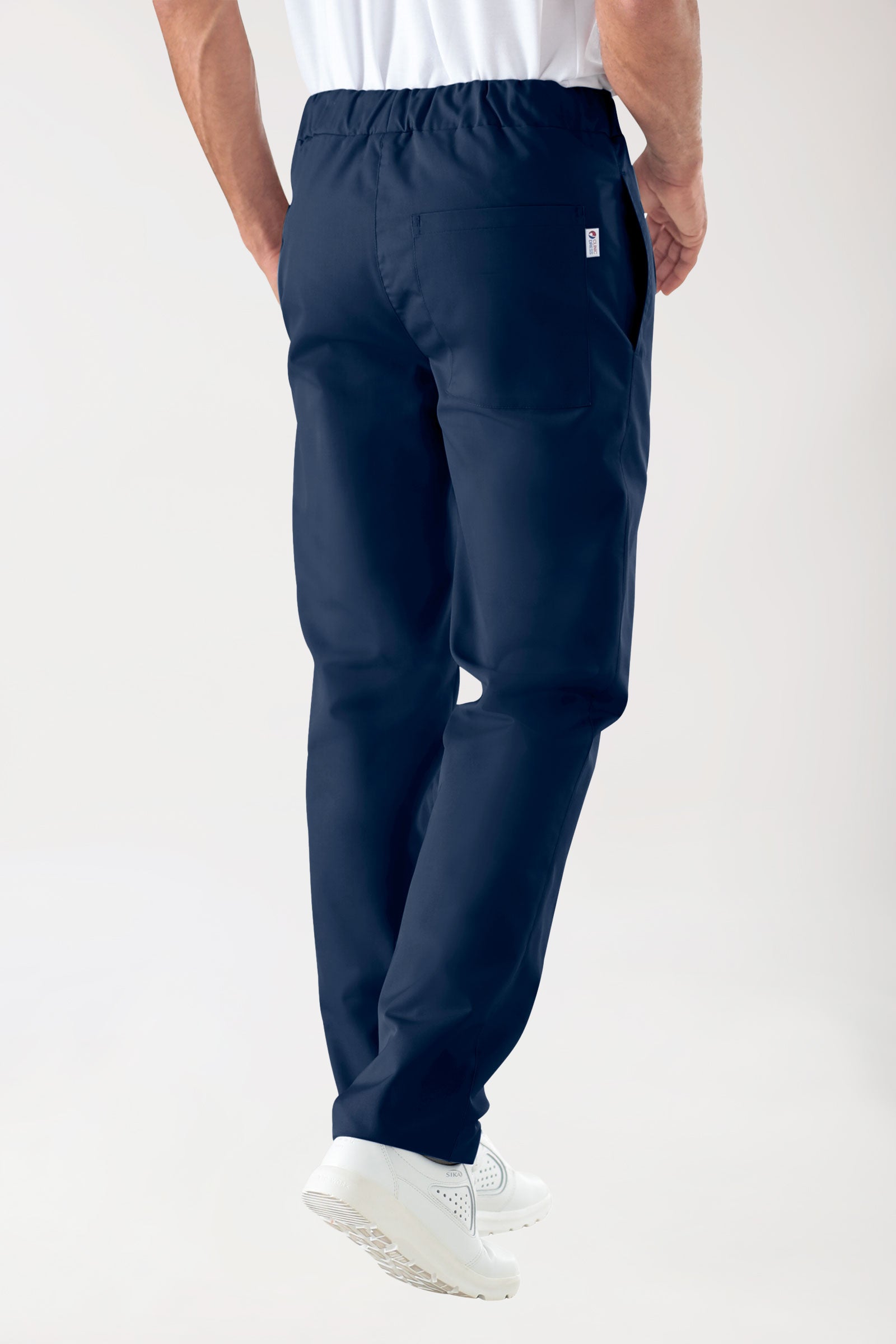 JUST STRONG Hose Unisex - Gummibund navy, Rückansicht