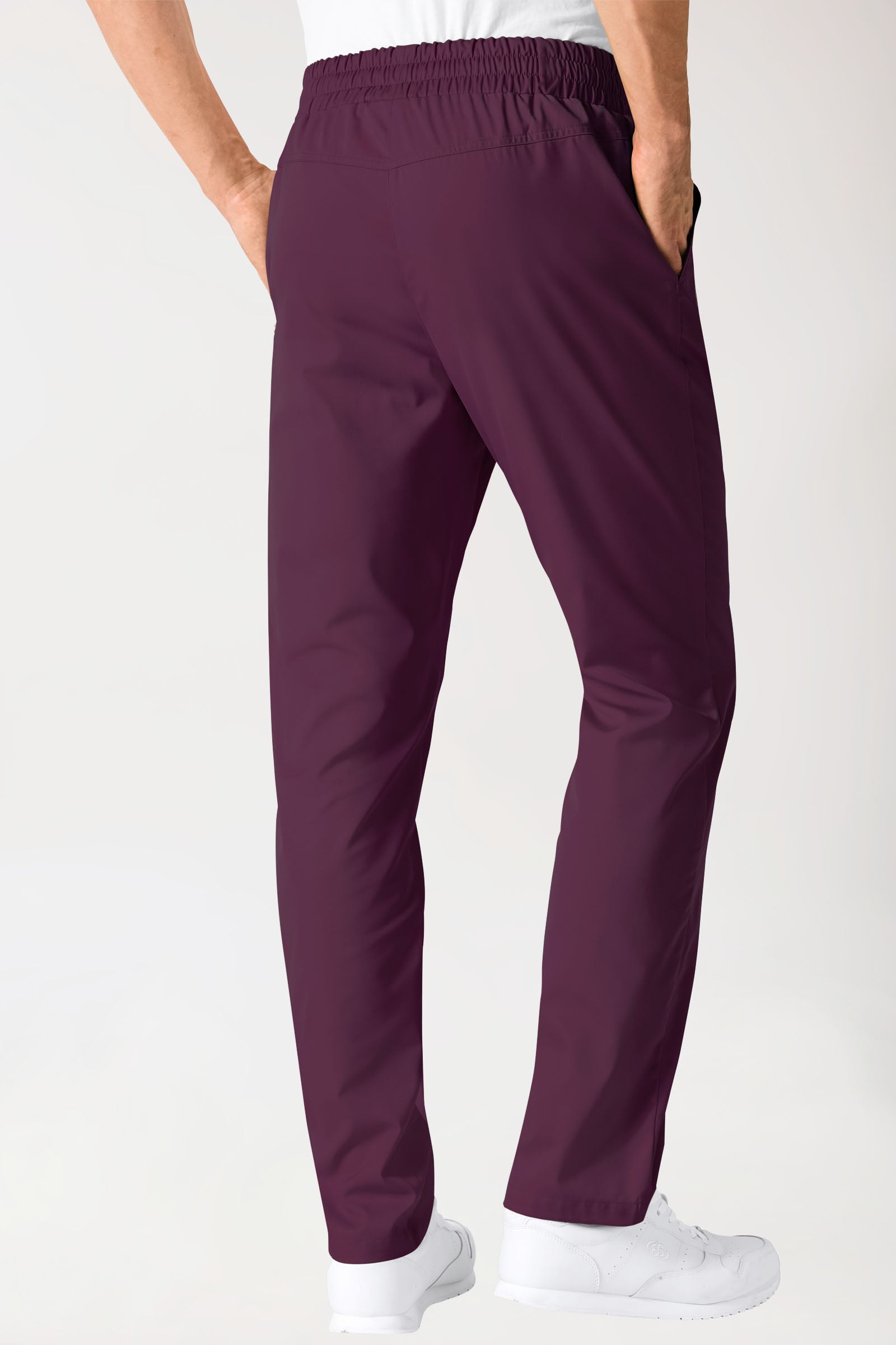 CORE Hose Unisex - hoher Bund pflaume, Vue de dos