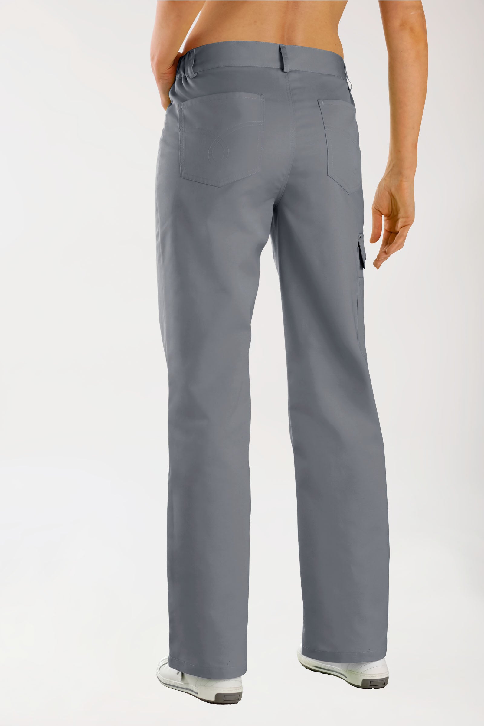 JUST STRONG Hose Unisex - Teilgummibund steingrau