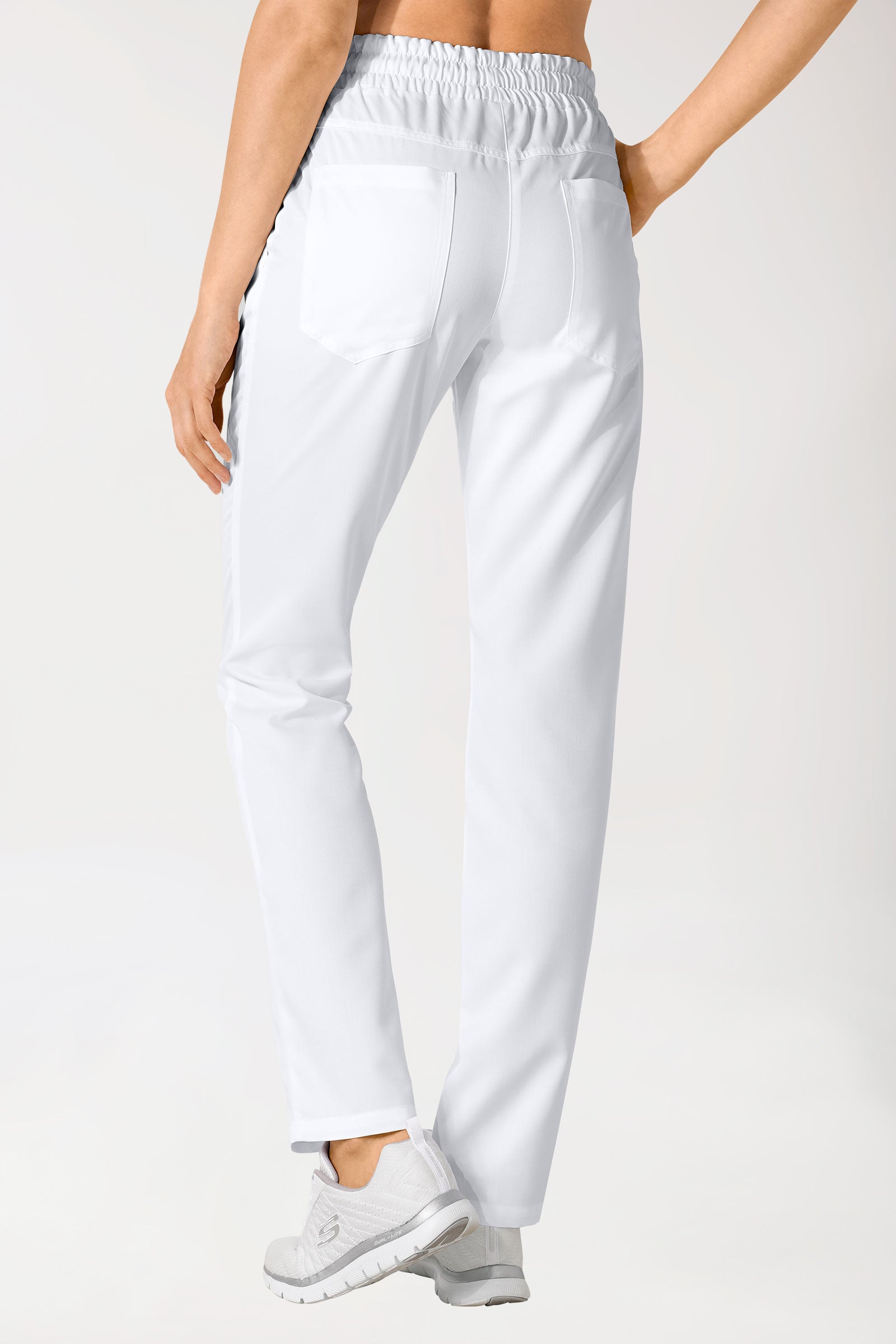 GREEN Hose Unisex - Gummibund weiss, Vue de dos