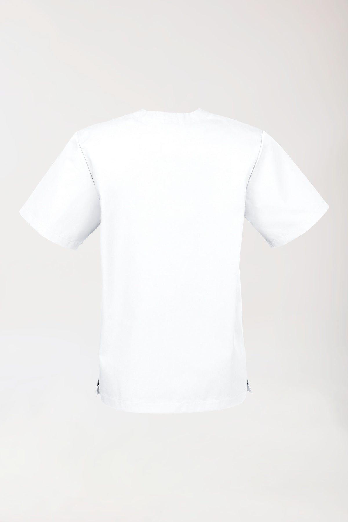 Stretch Schlupfkasack Herren - V-Ausschnitt weiss
