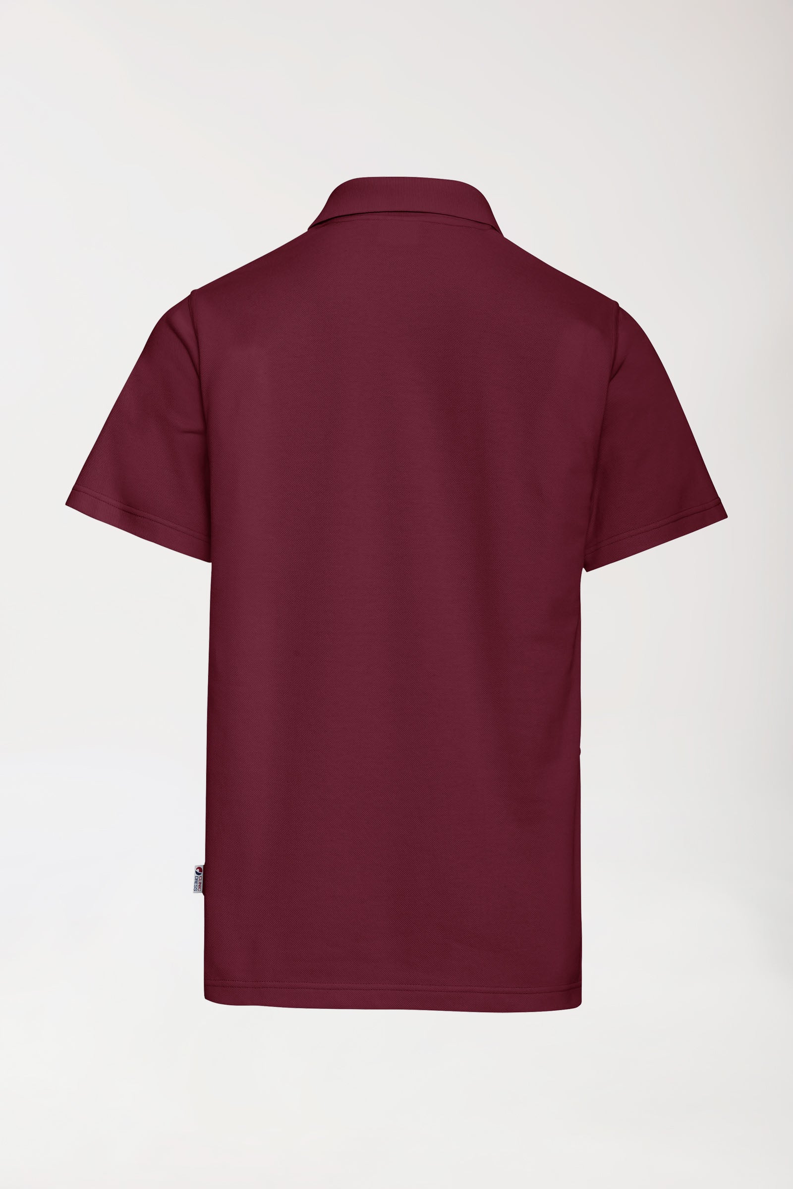 CORE Shirt Unisex - Polokragen bordeaux, Vue de dos
