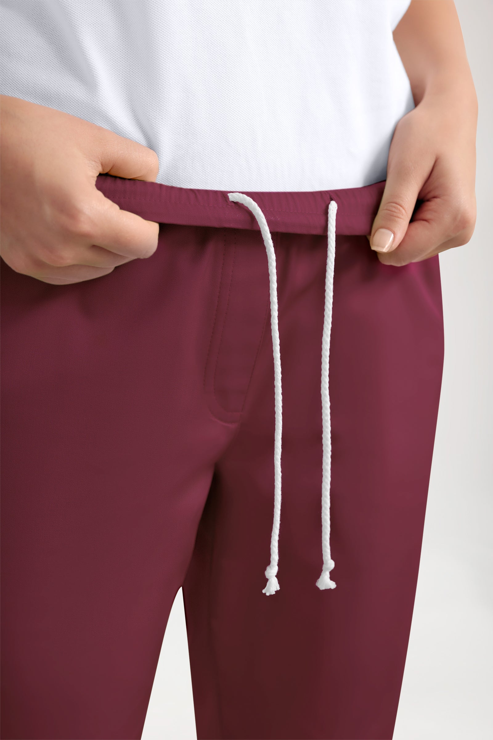 CORE Cargohose Damen - Jogpants Style bordeaux