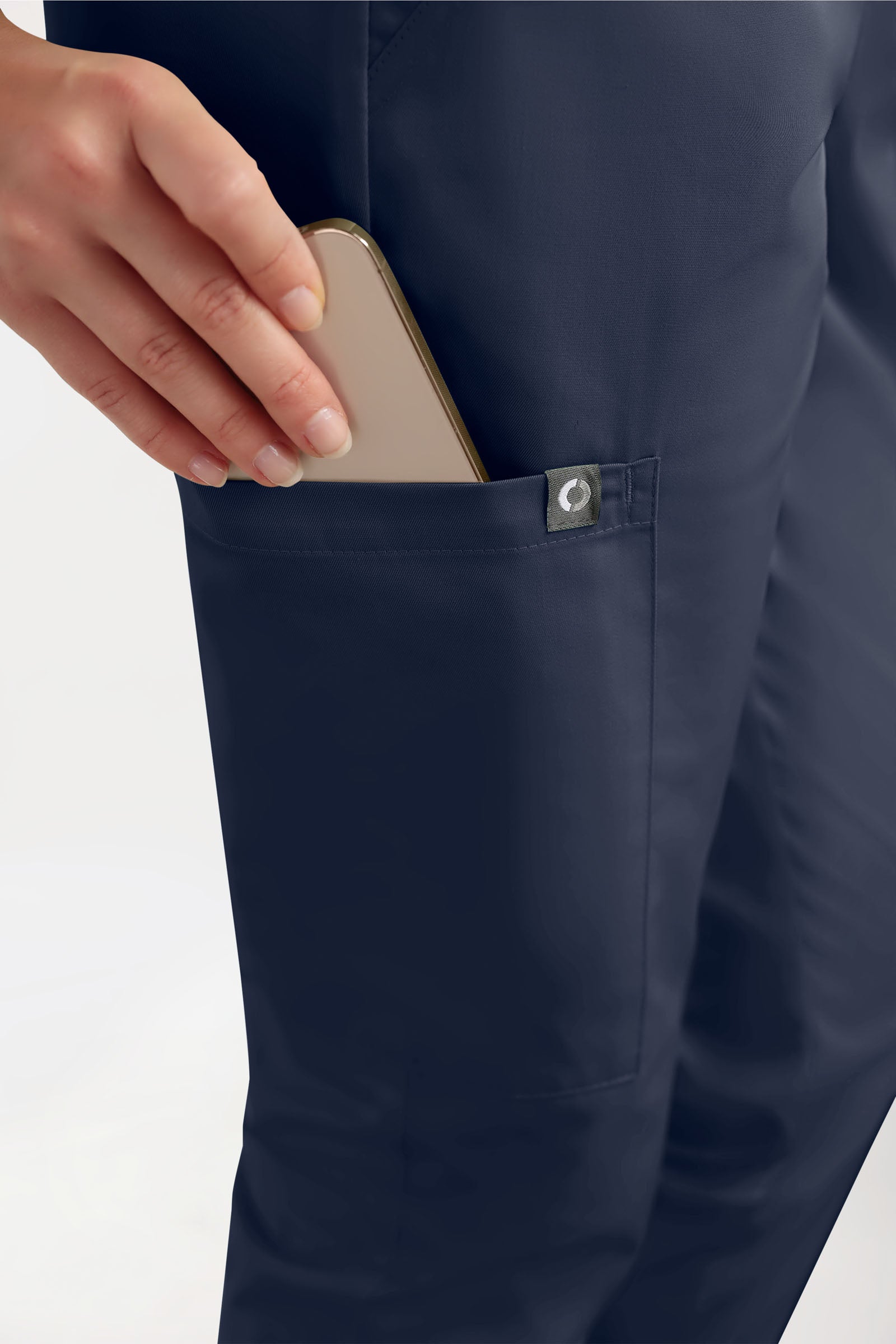 GREEN Stretch Hose Damen - Jogpants Style navy