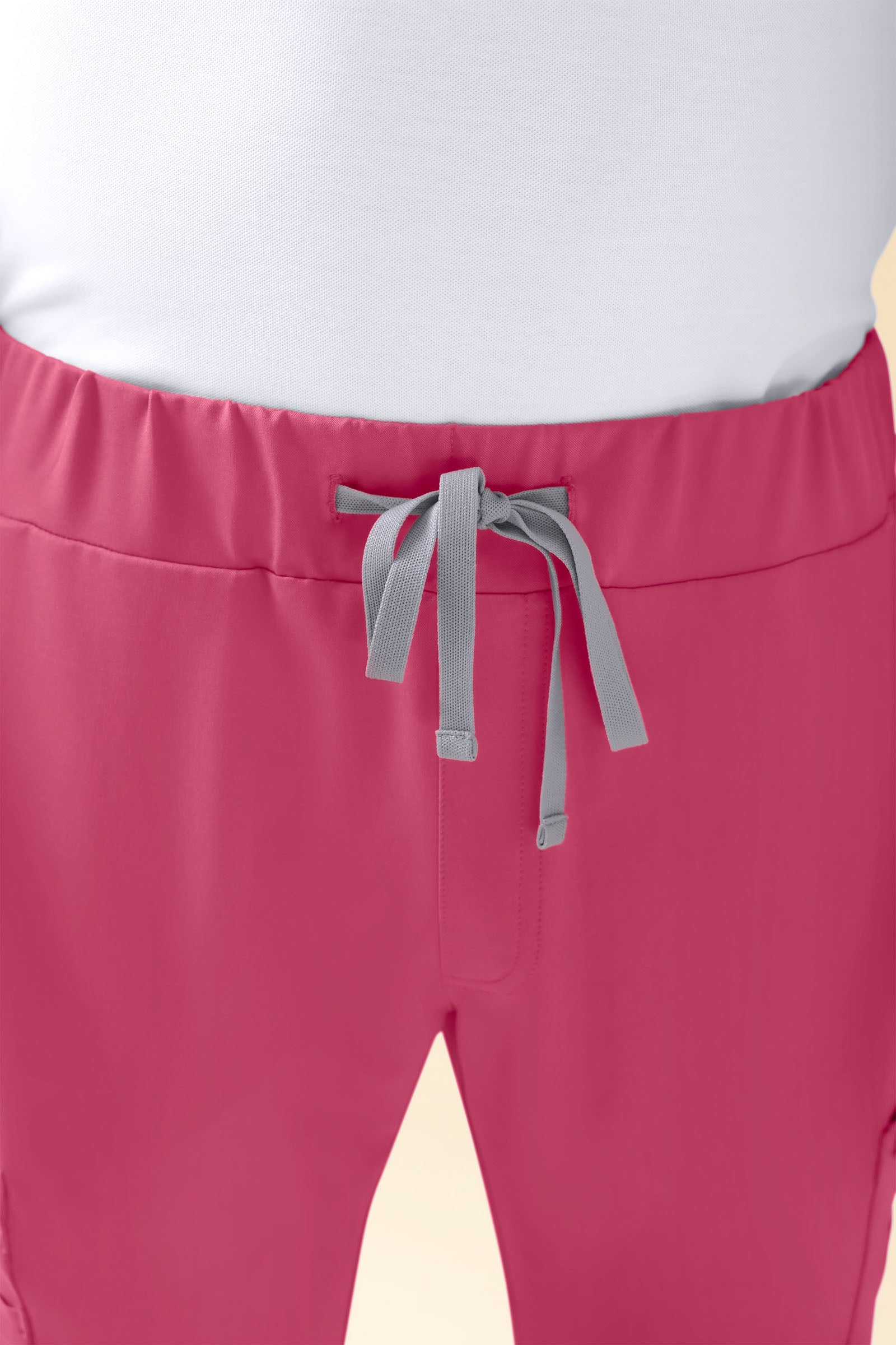 KAERE Hose Herren - gerader Saum Kurzgr. mit Beintaschen rosenholz