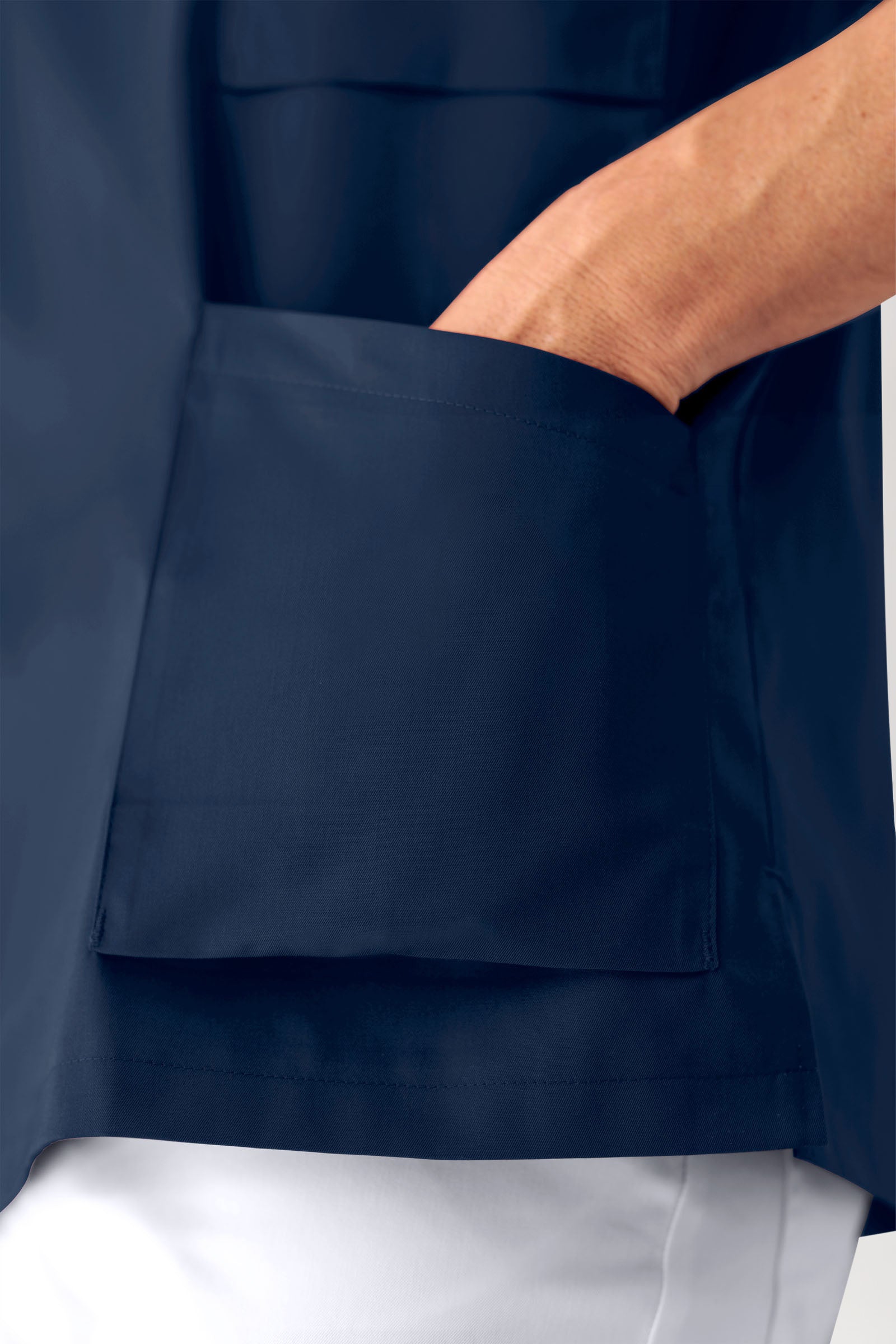 DER Kasack-Kasack Herren - V-Ausschnitt navy