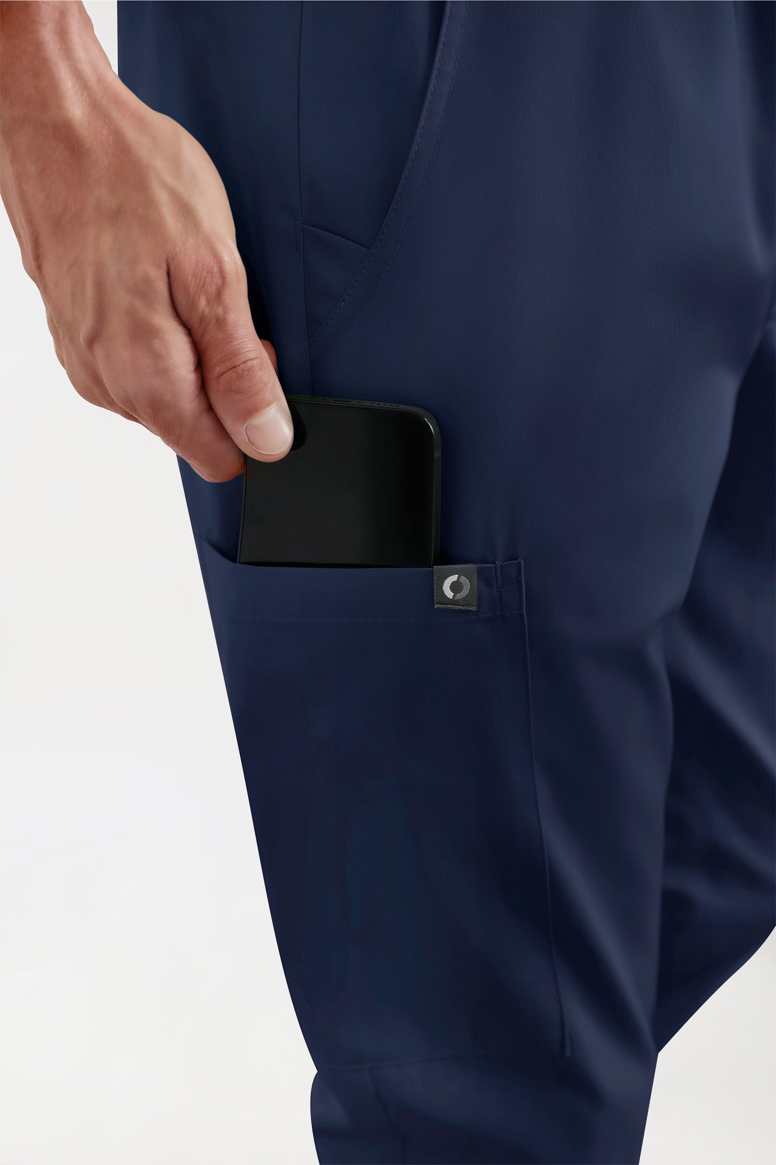 GREEN Stretch Hose Herren - Jogpants Style navy