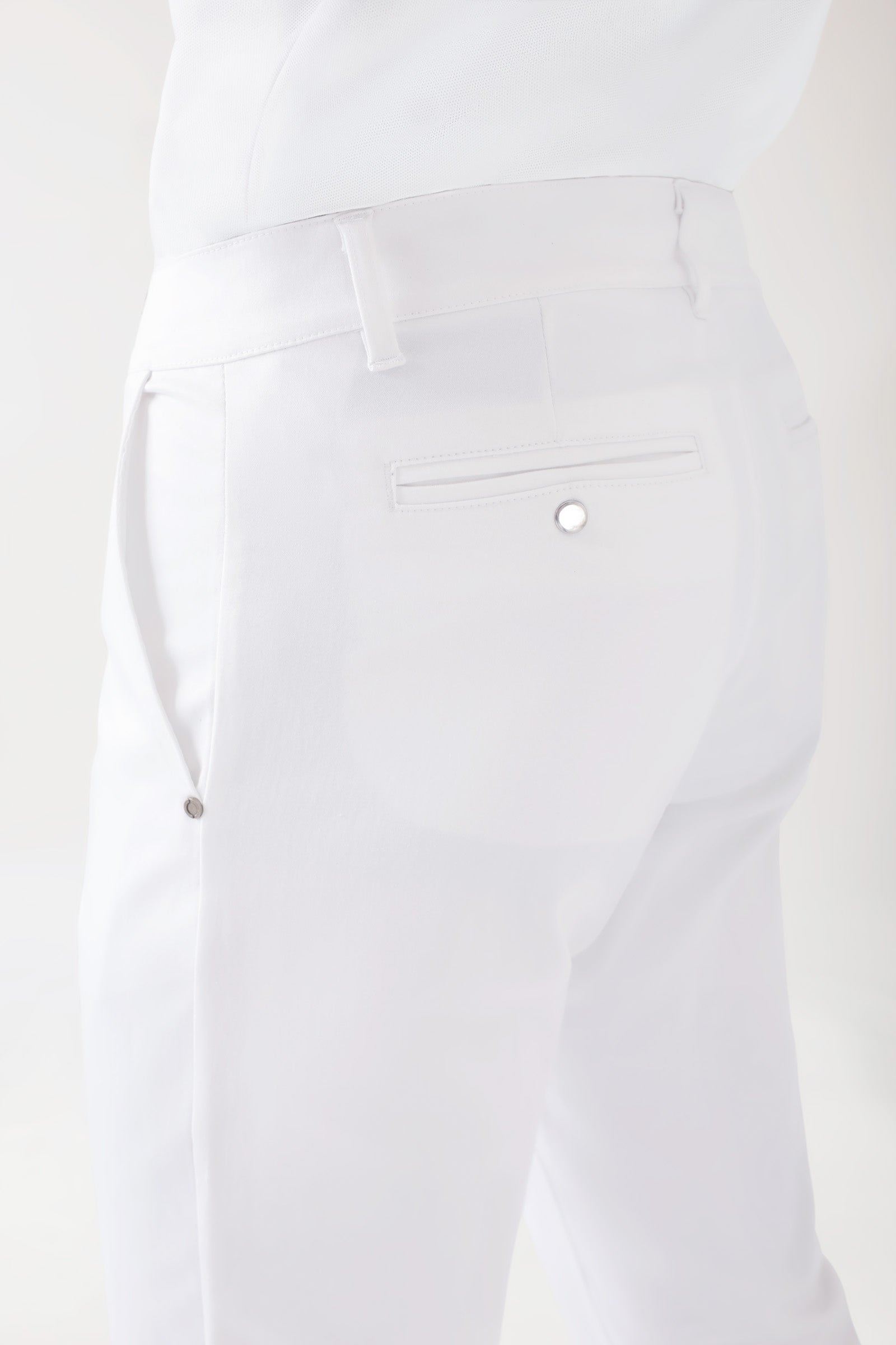 COMFY FLEX Hose Herren - Chino Style weiss