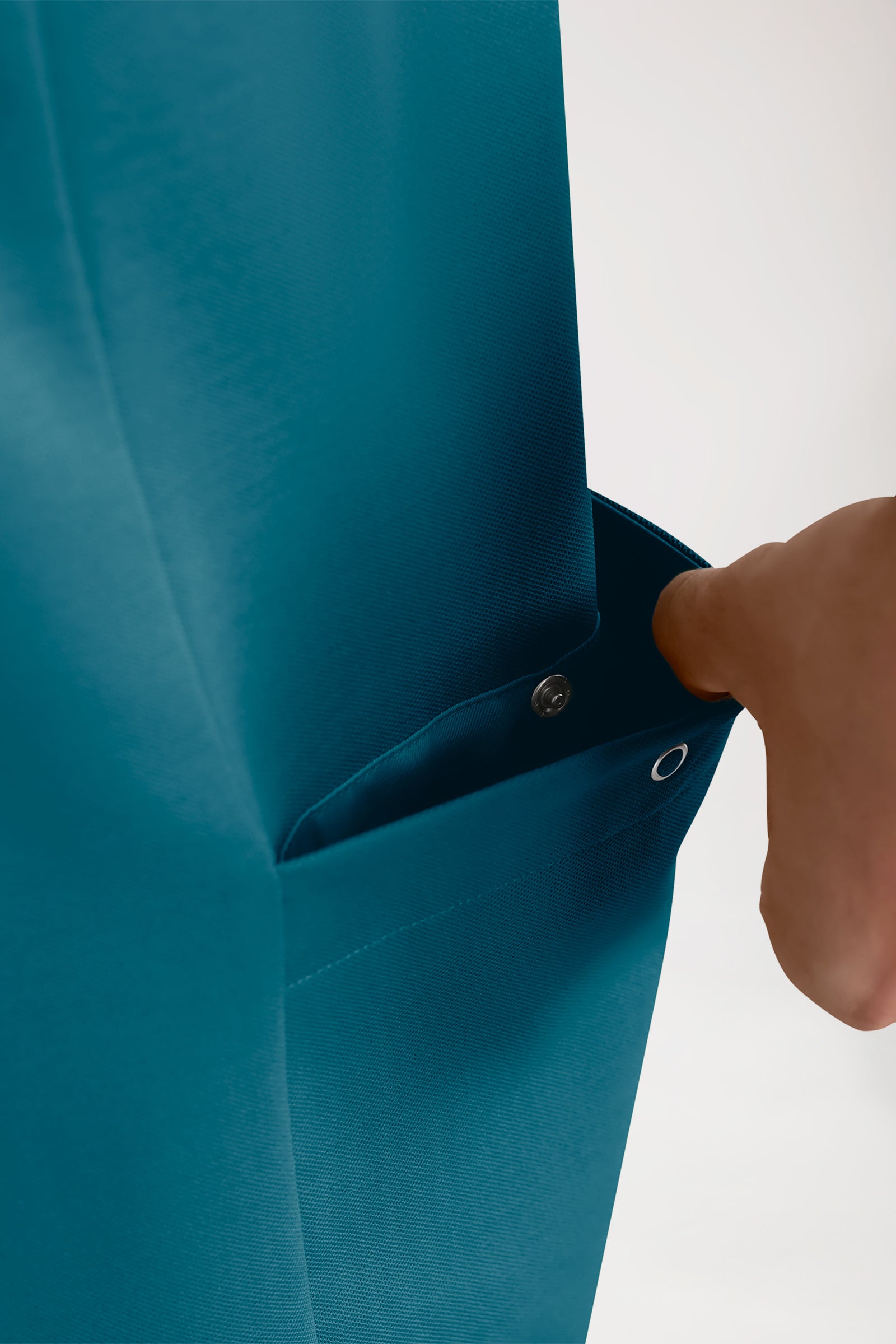 COMFY FLEX Stretch Schlupfkasack Herren - Polokragen petrol