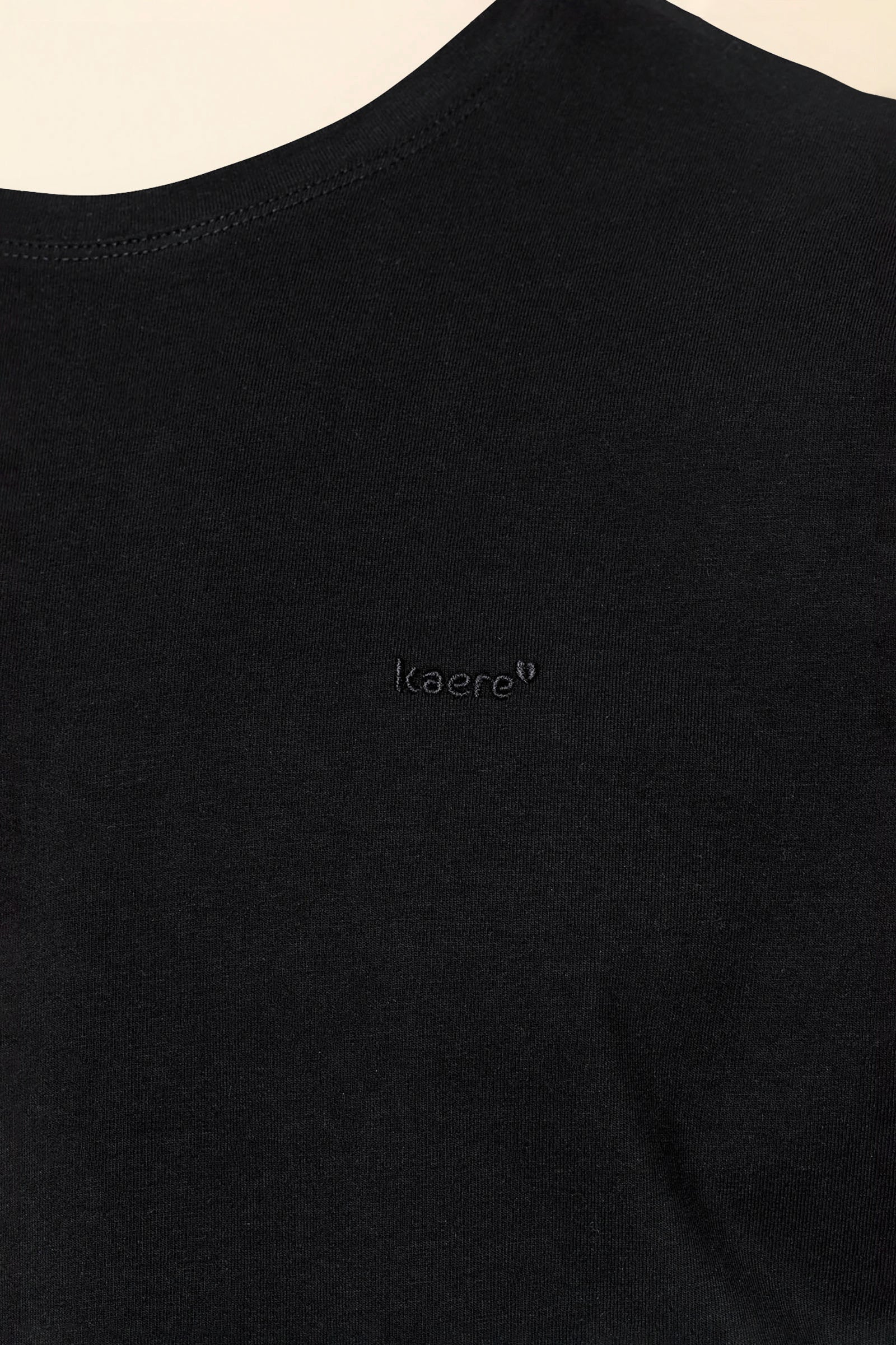 KAERE Shirt Herren - Kurzarm schwarz