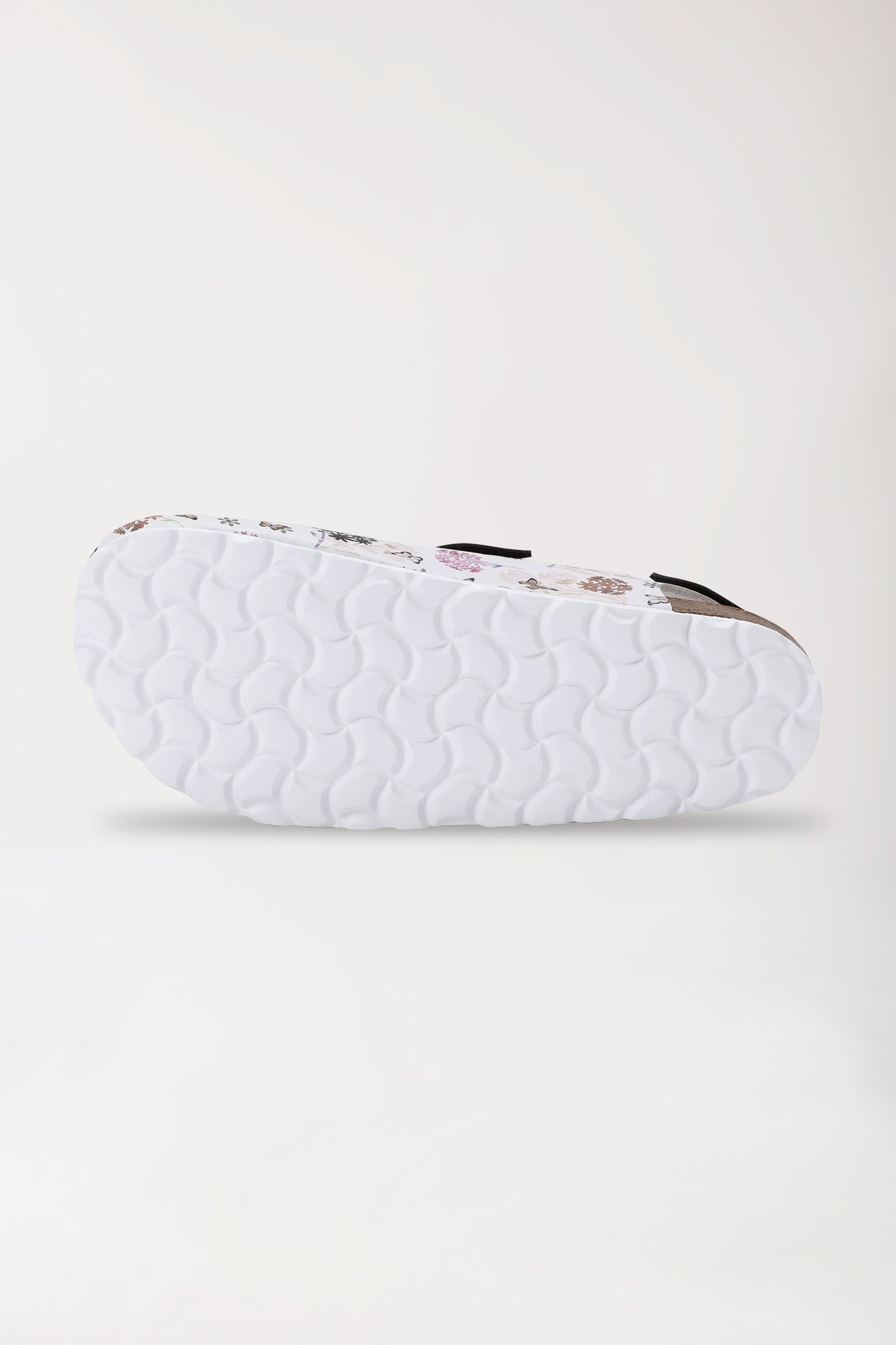 Damen Clog weiss/kupfer/rose
