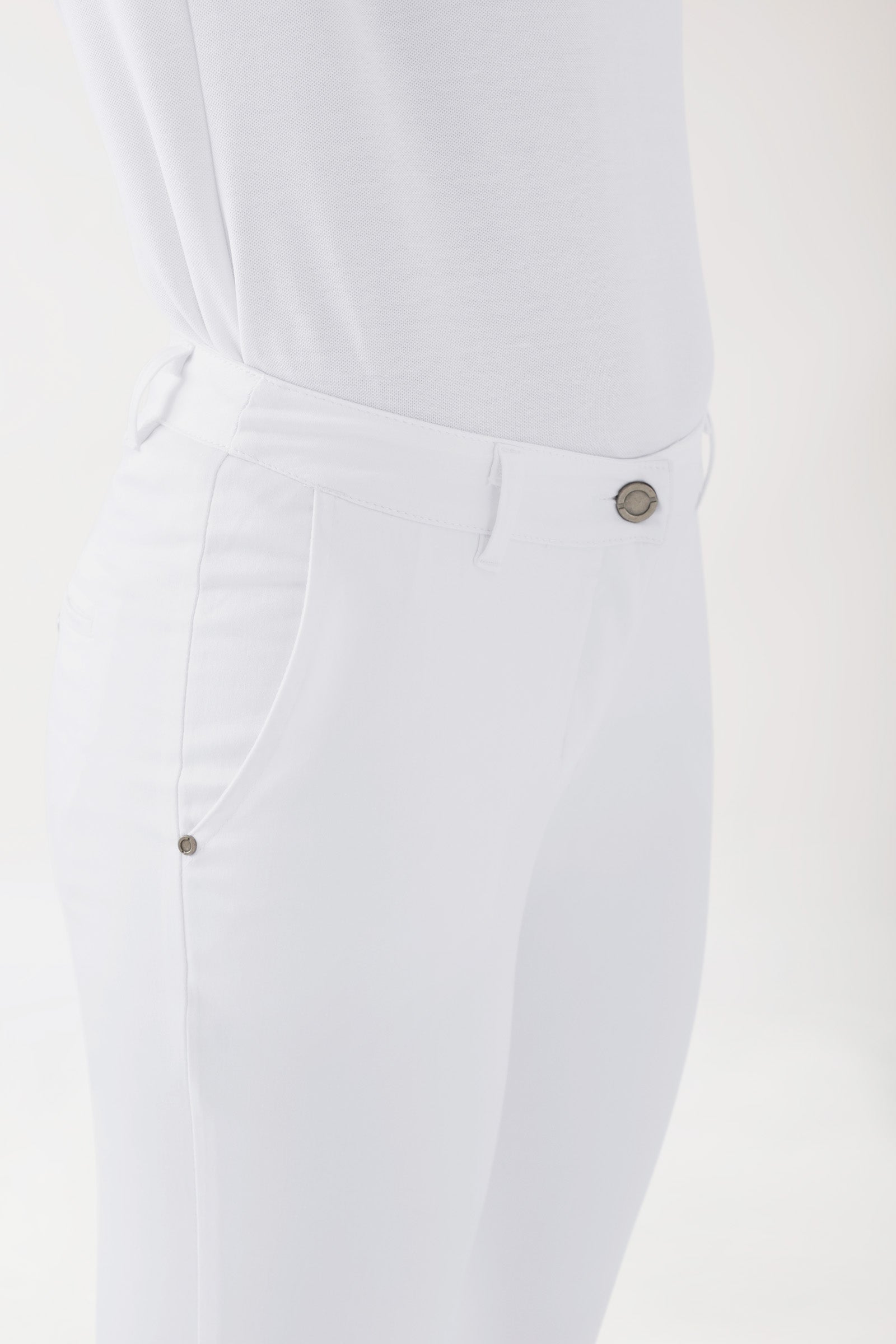 COMFY FLEX Hose Damen - Chino Style weiss