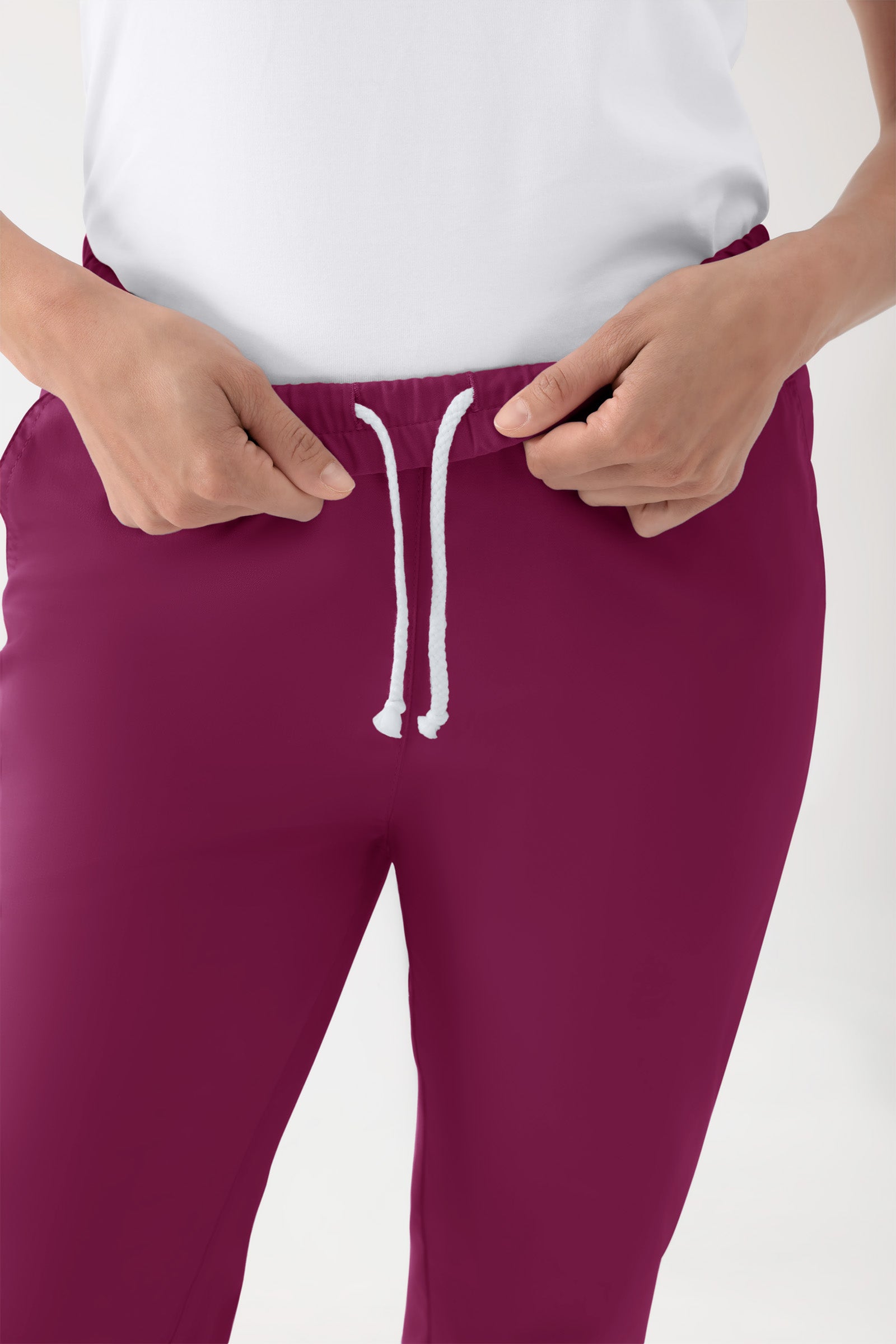 CORE Hose Unisex - hoher Bund berry