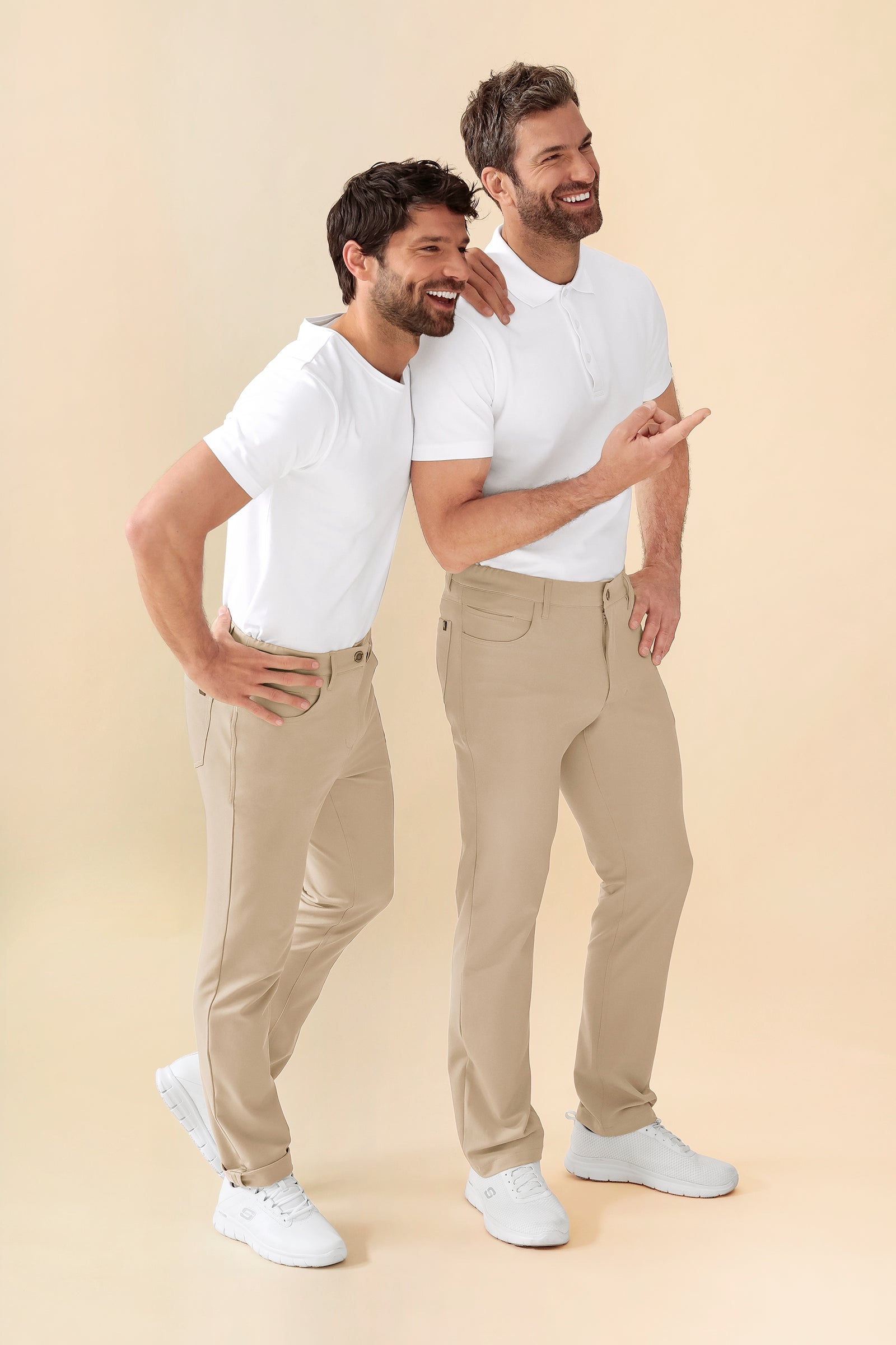 KAERE Hose Herren - 5-Pocket sand