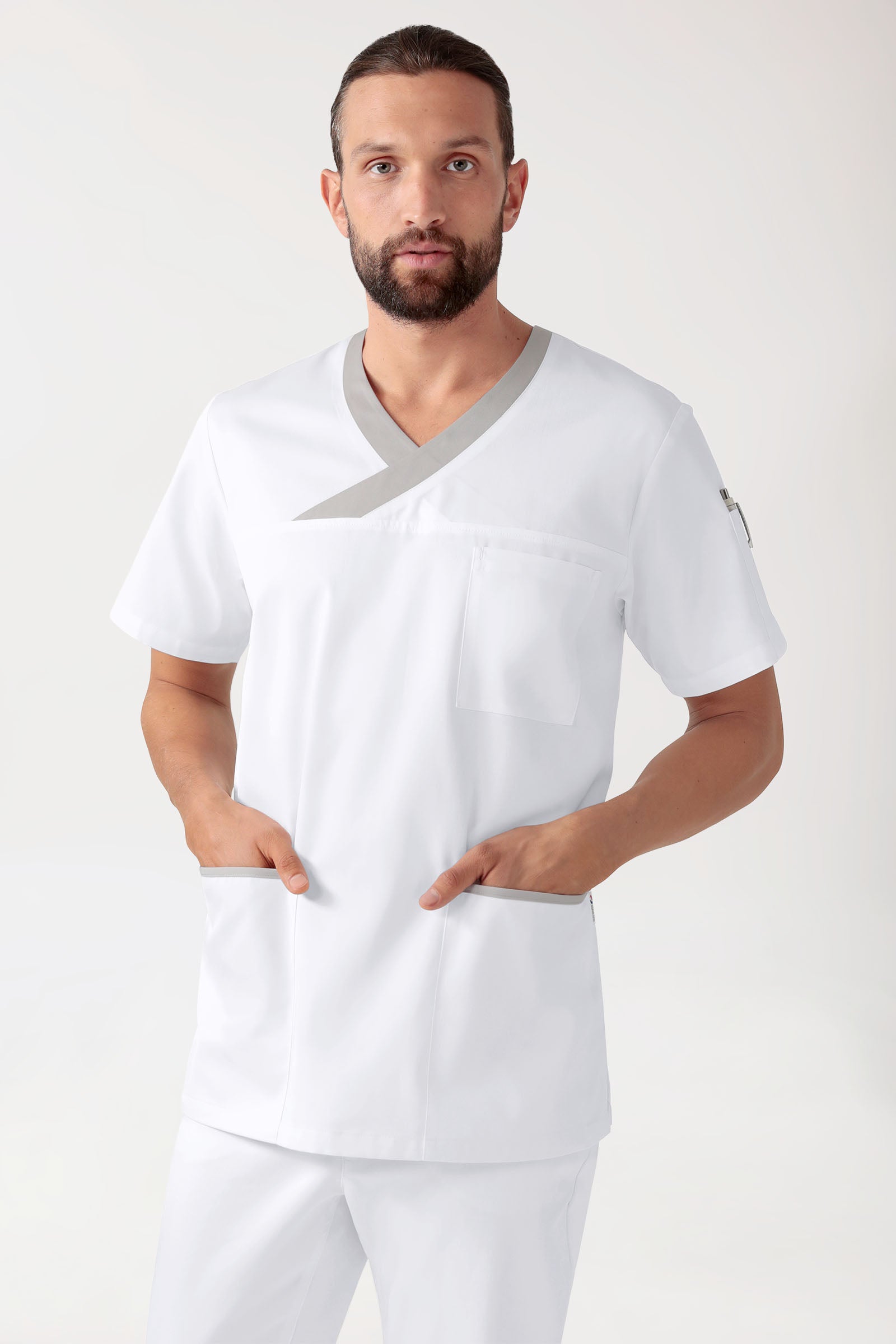 CORE Schlupfkasack Herren weiss