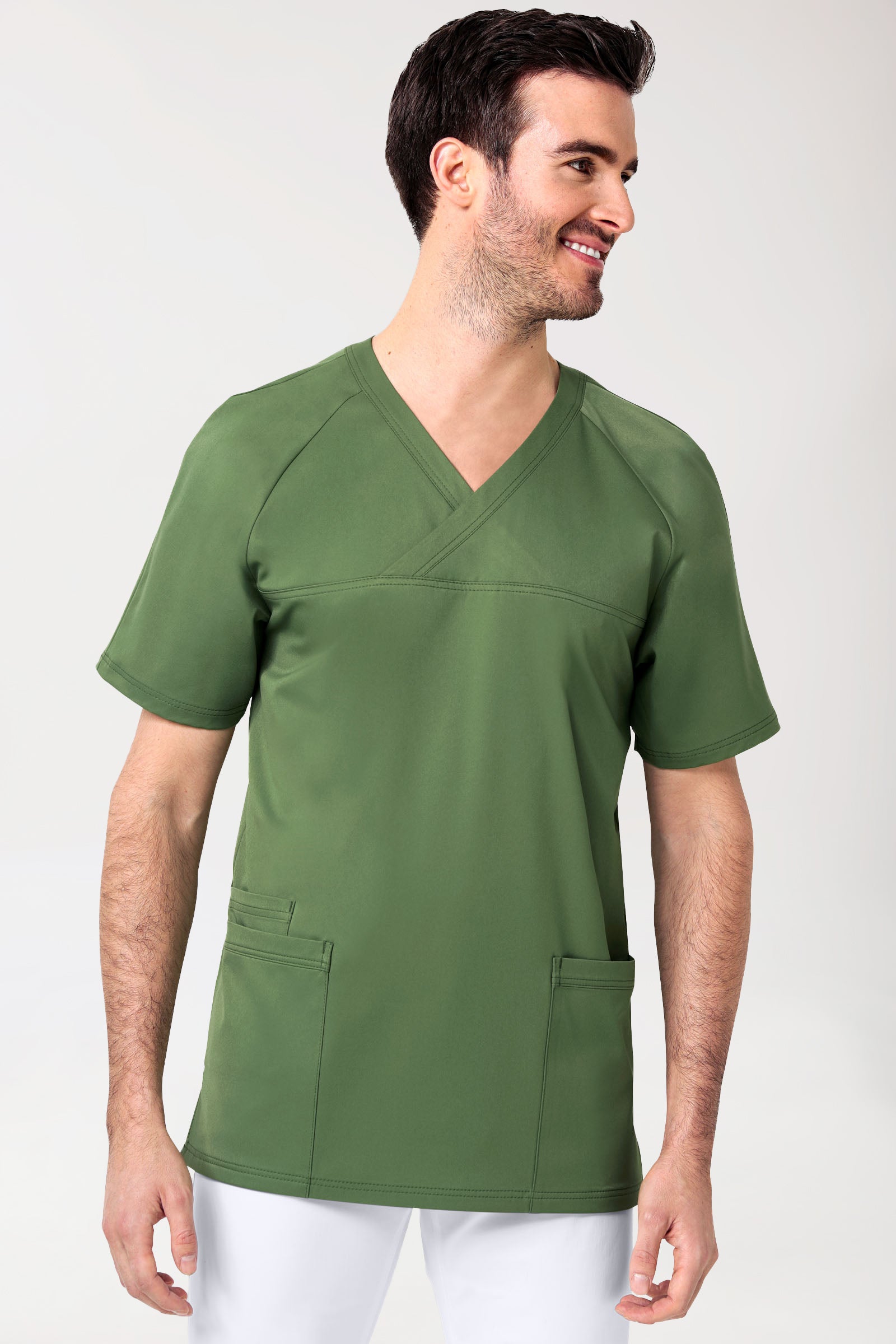 Move Stretch Schlupfkasack Herren Wiesengrün