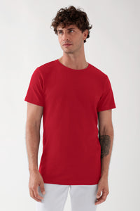 CORE Shirt Herren - Rundhalsausschnitt rot