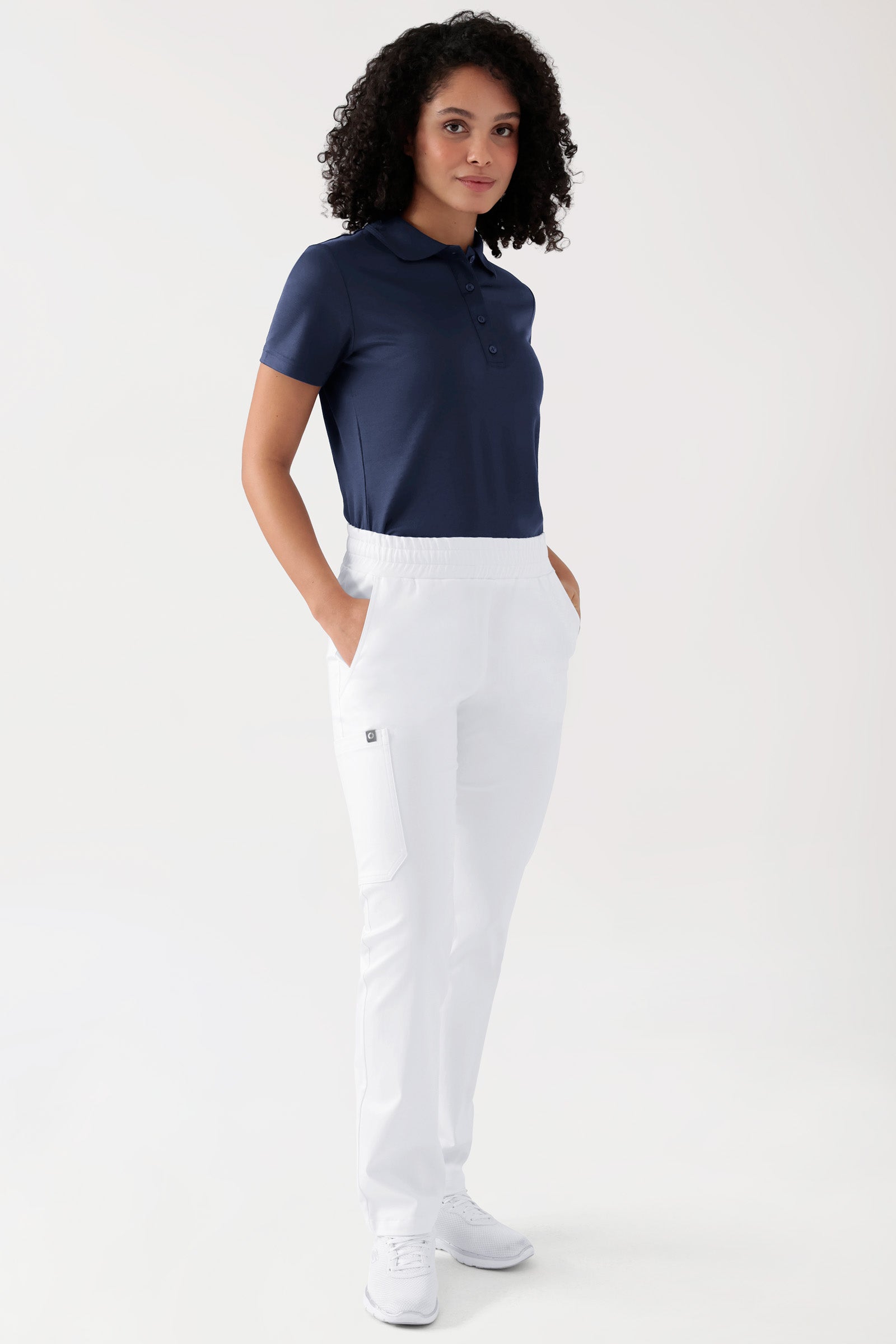 COMFY FLEX Stretch Hose Unisex - 1/1 Länge weiss