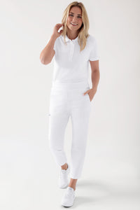 COMFY FLEX Stretch Hose Unisex - 7/8 Länge weiss