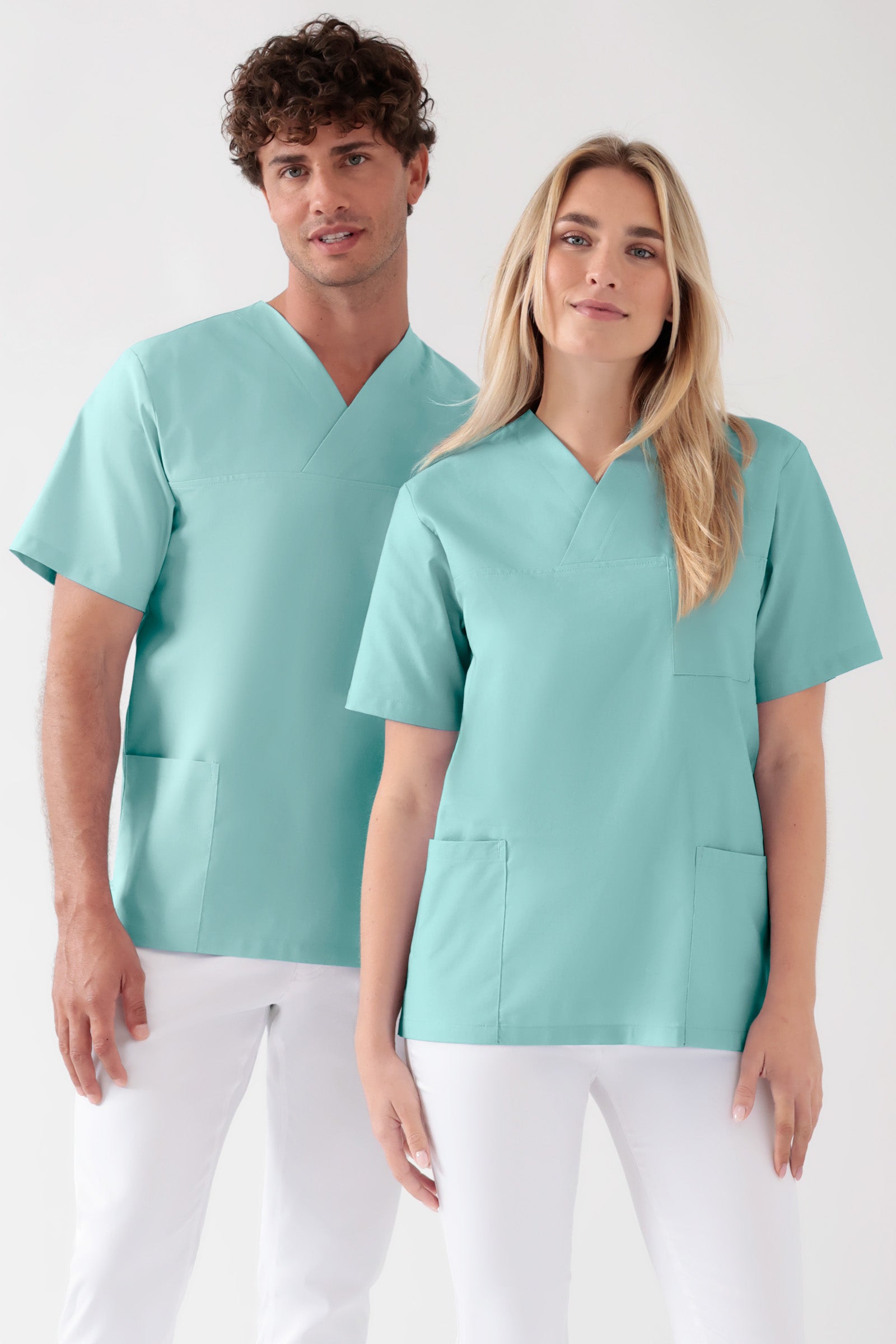 Baumwolle Schlupfkasack Unisex - Doppelpack aquarelle