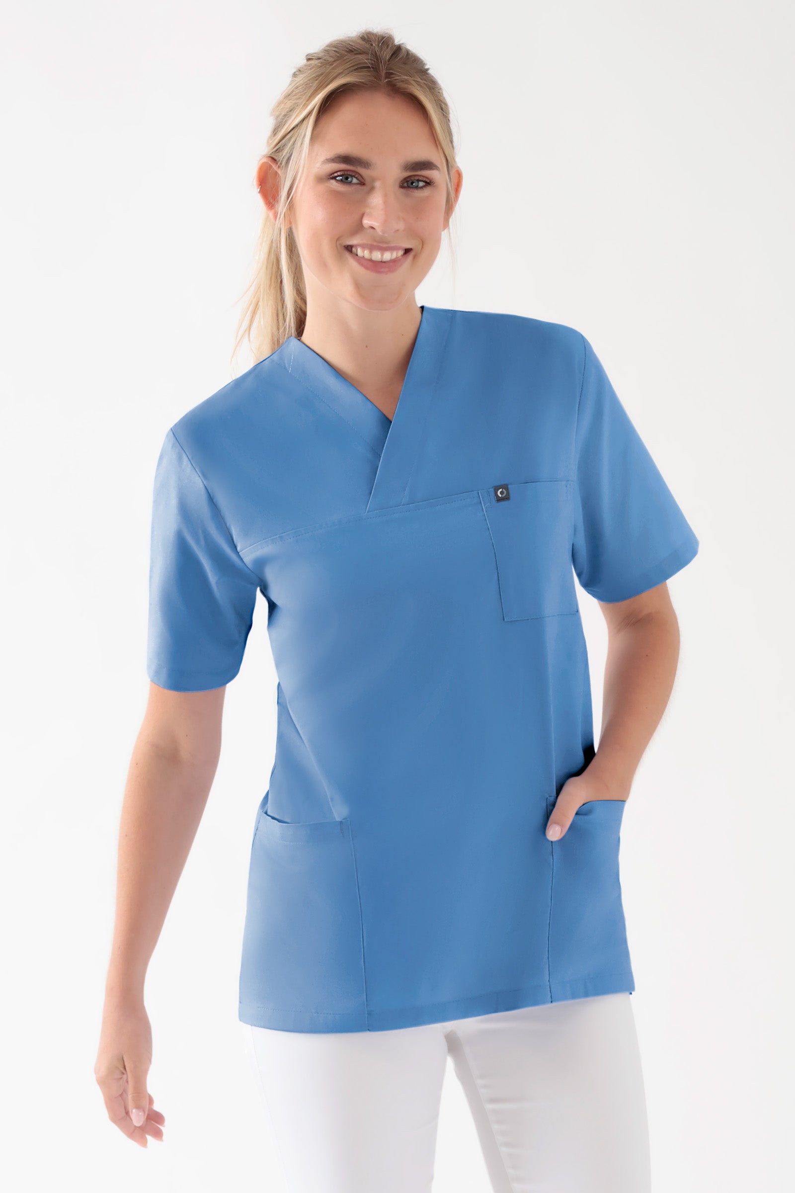 Baumwolle Schlupfkasack Unisex - Doppelpack pacific