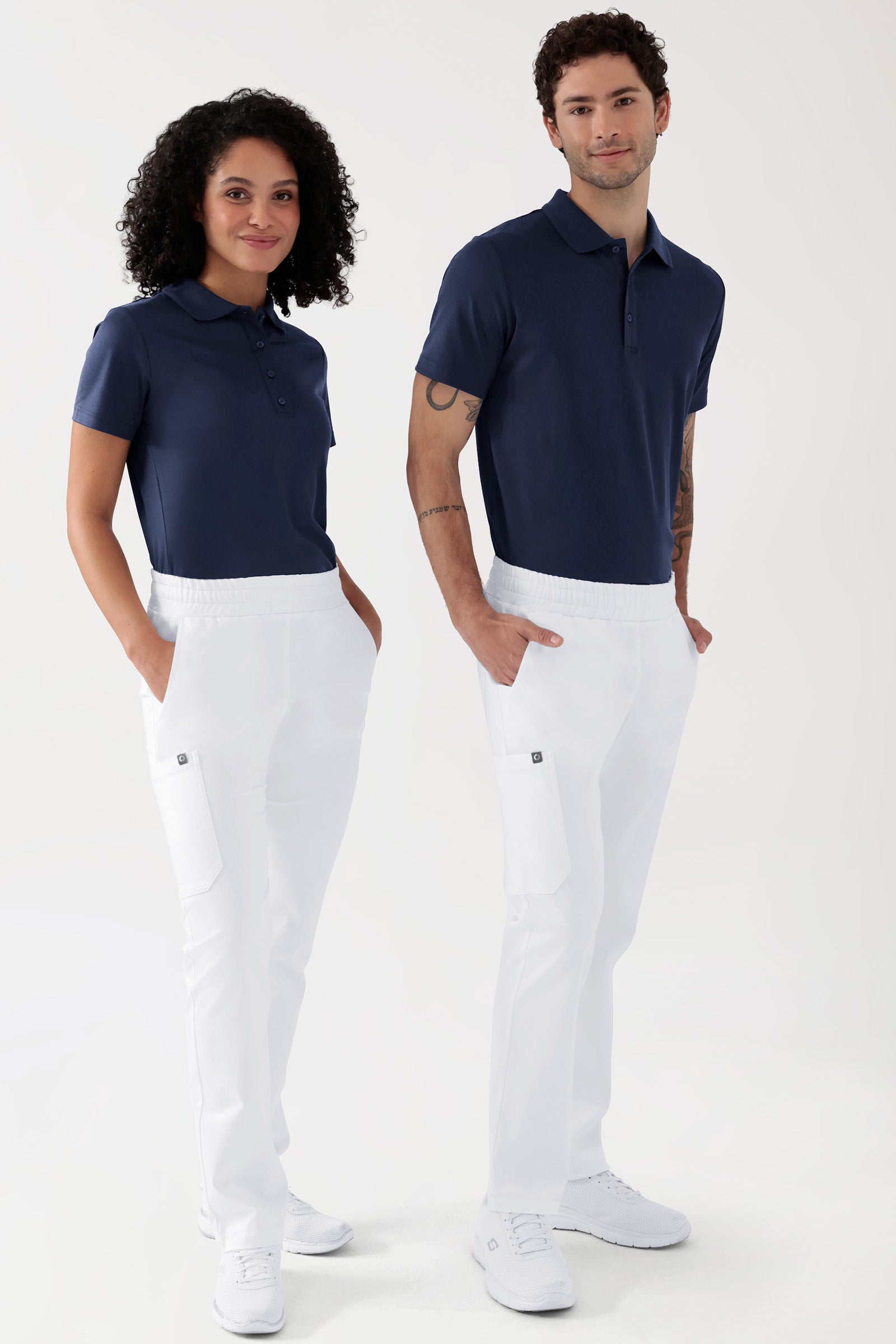 COMFY FLEX Stretch Hose Unisex - 1/1 Länge weiss