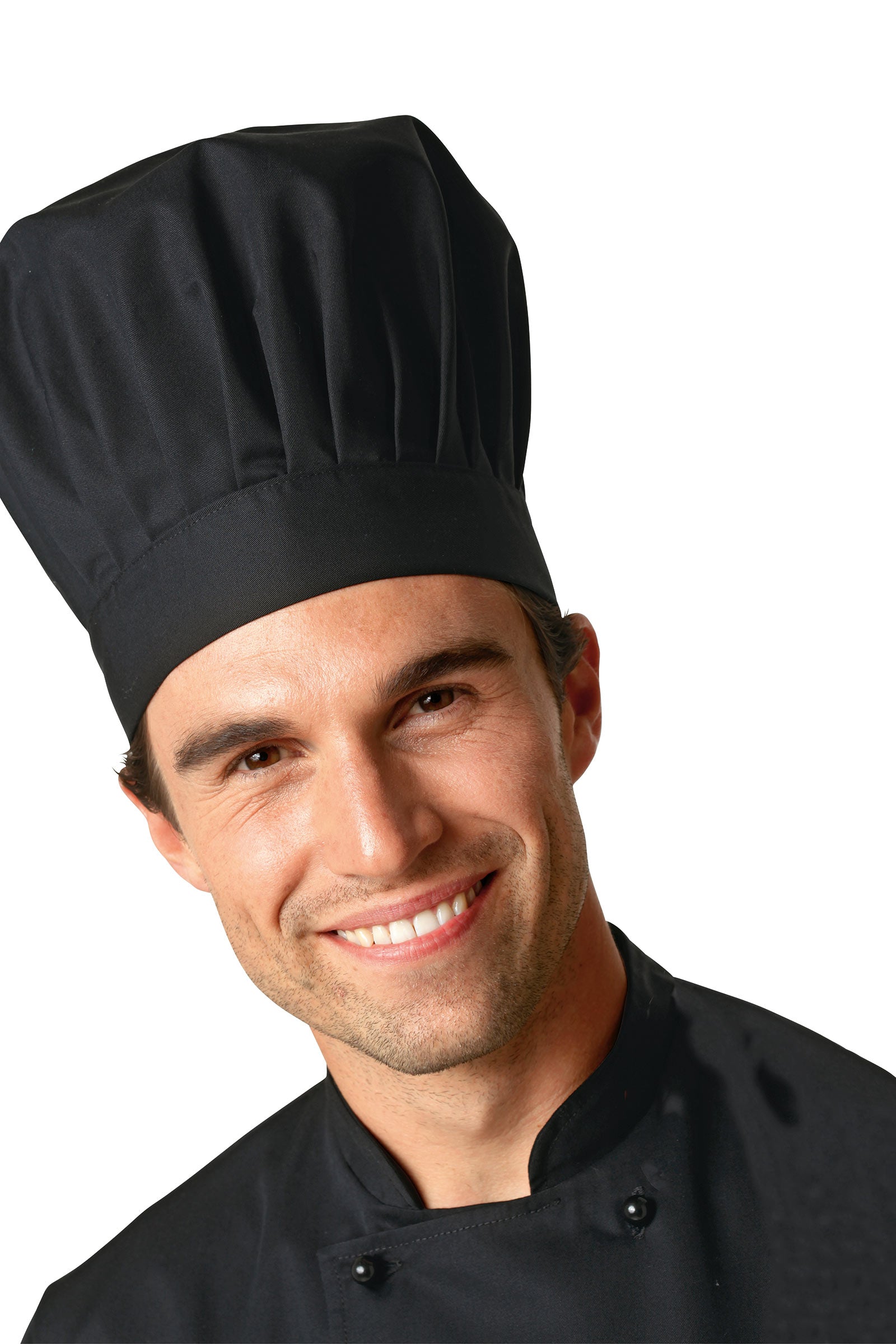 Gastro Kochmütze Unisex schwarz