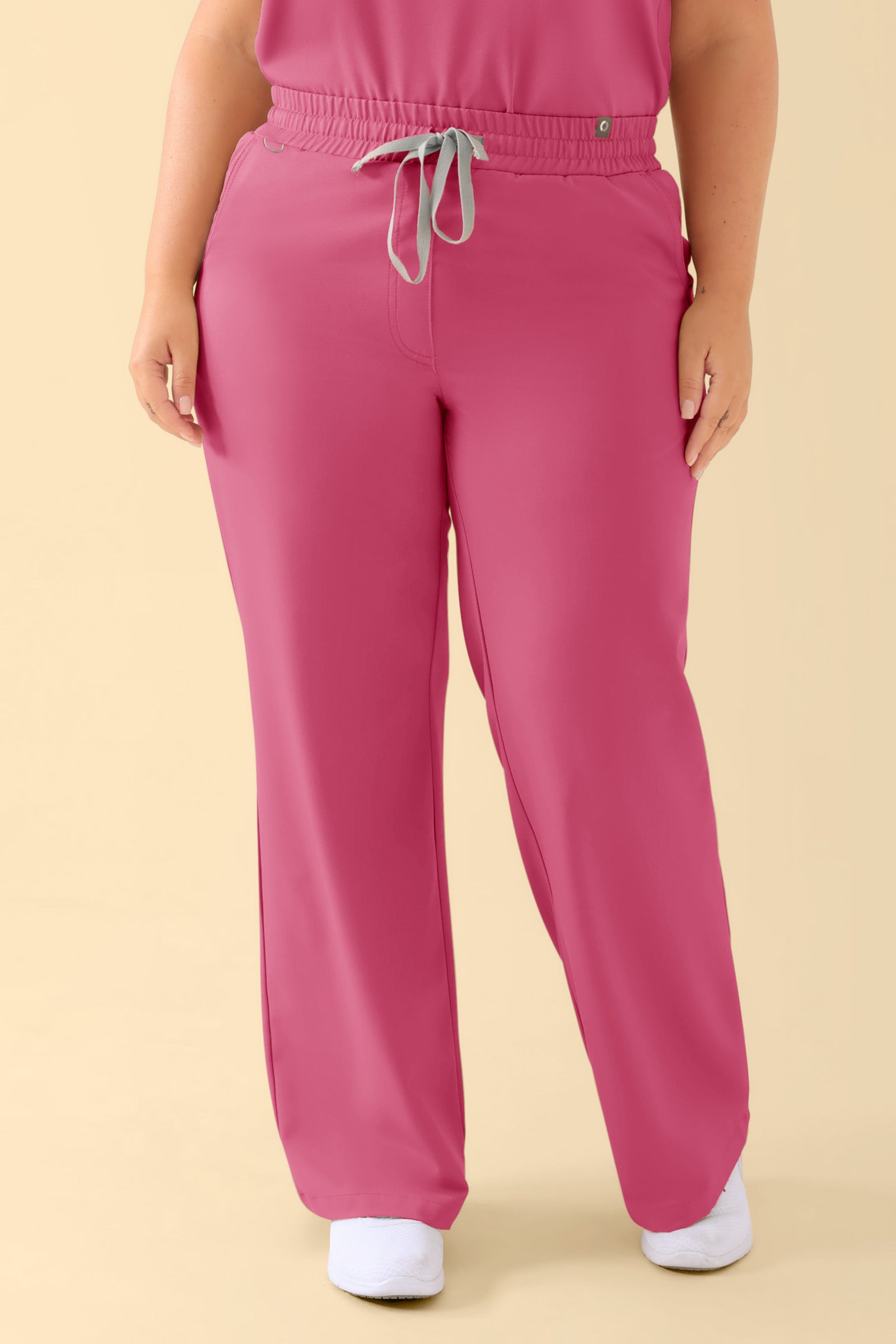 KAERE Hose Damen - weites Bein rosenholz, Vue de face